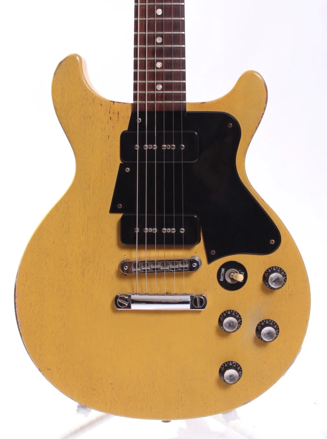 2005 Gibson Les Paul Special DC faded tv yellow - Image 2