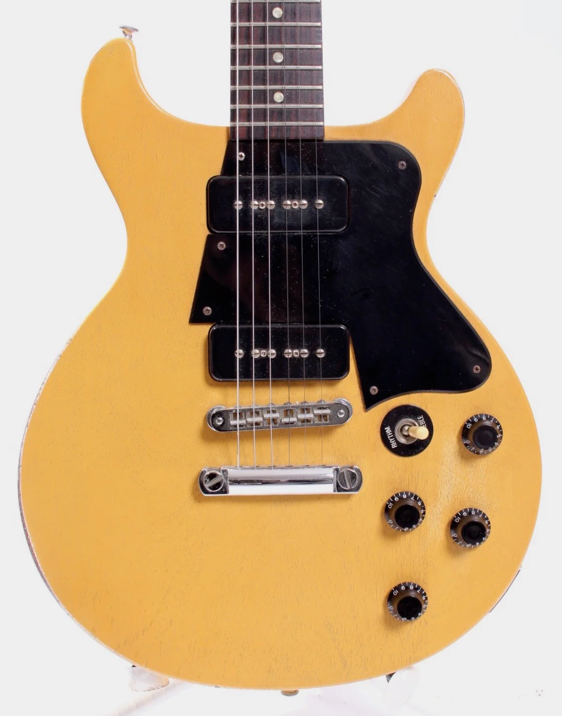 2005 Gibson Les Paul Special DC faded tv yellow - Image 2