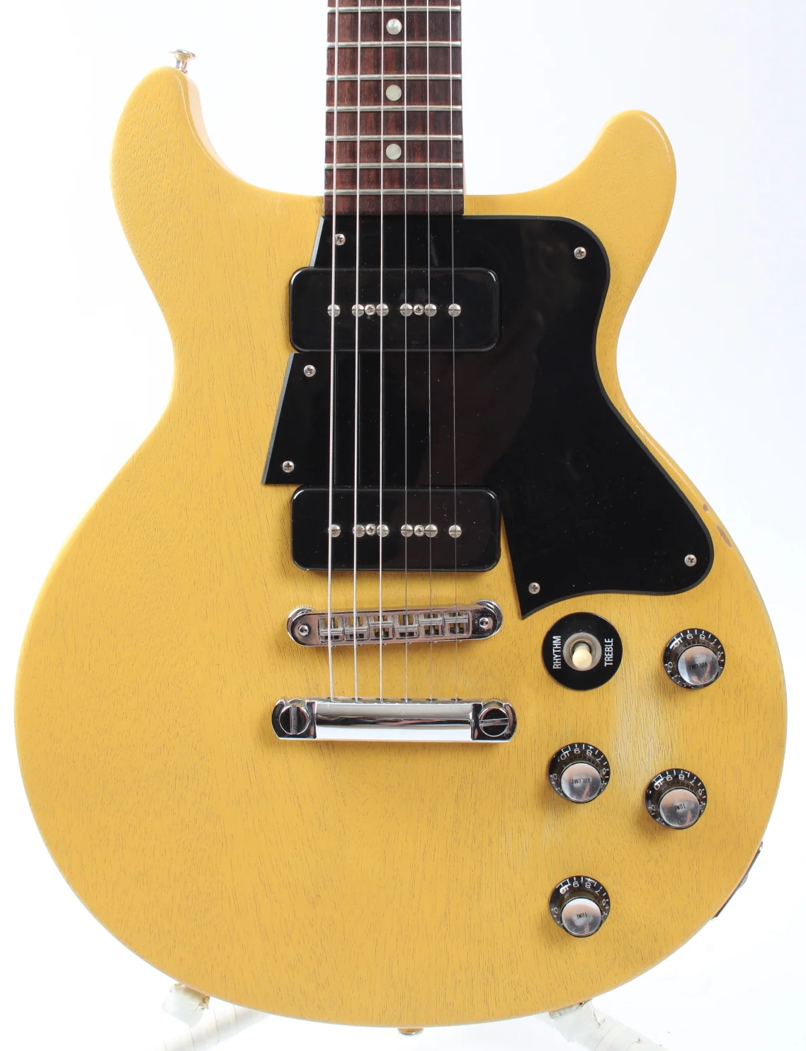 2005 Gibson Les Paul Special DC faded tv yellow - Image 2