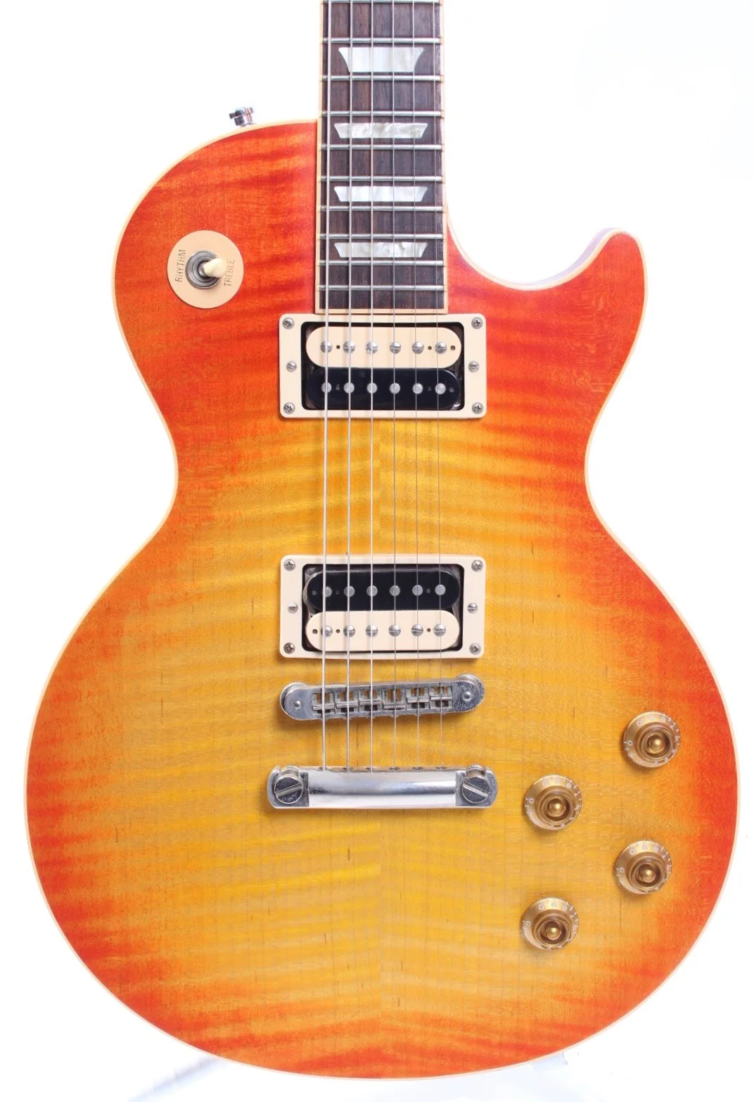 2005 Gibson Les Paul Standard Faded 60s heritage cherry sunburst - Image 2