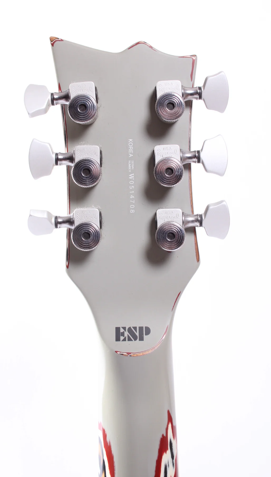 2005 LTD by ESP Truckster James Hetfield Signature aged primer grey - Image 10