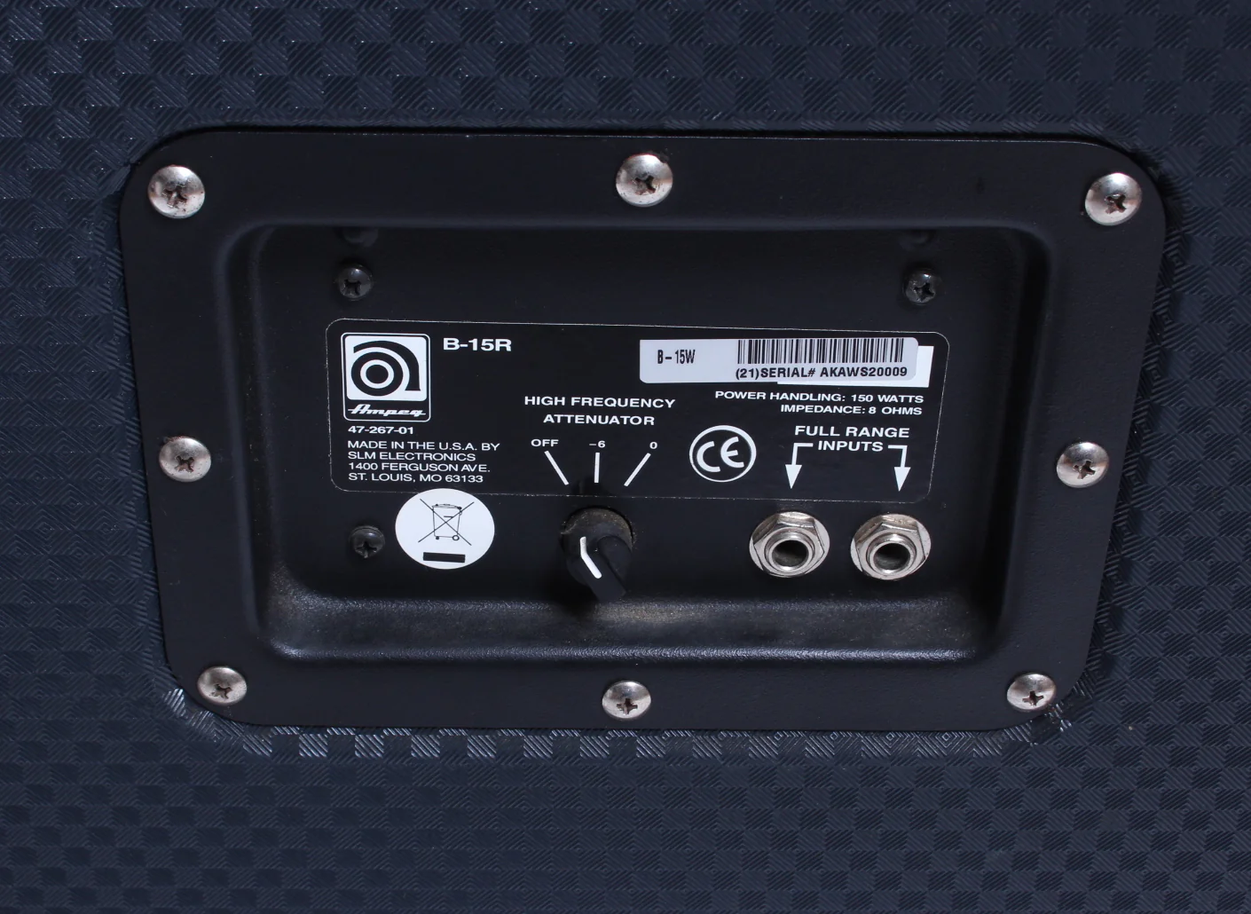 2006 Ampeg B-15R blue diamond - Image 12