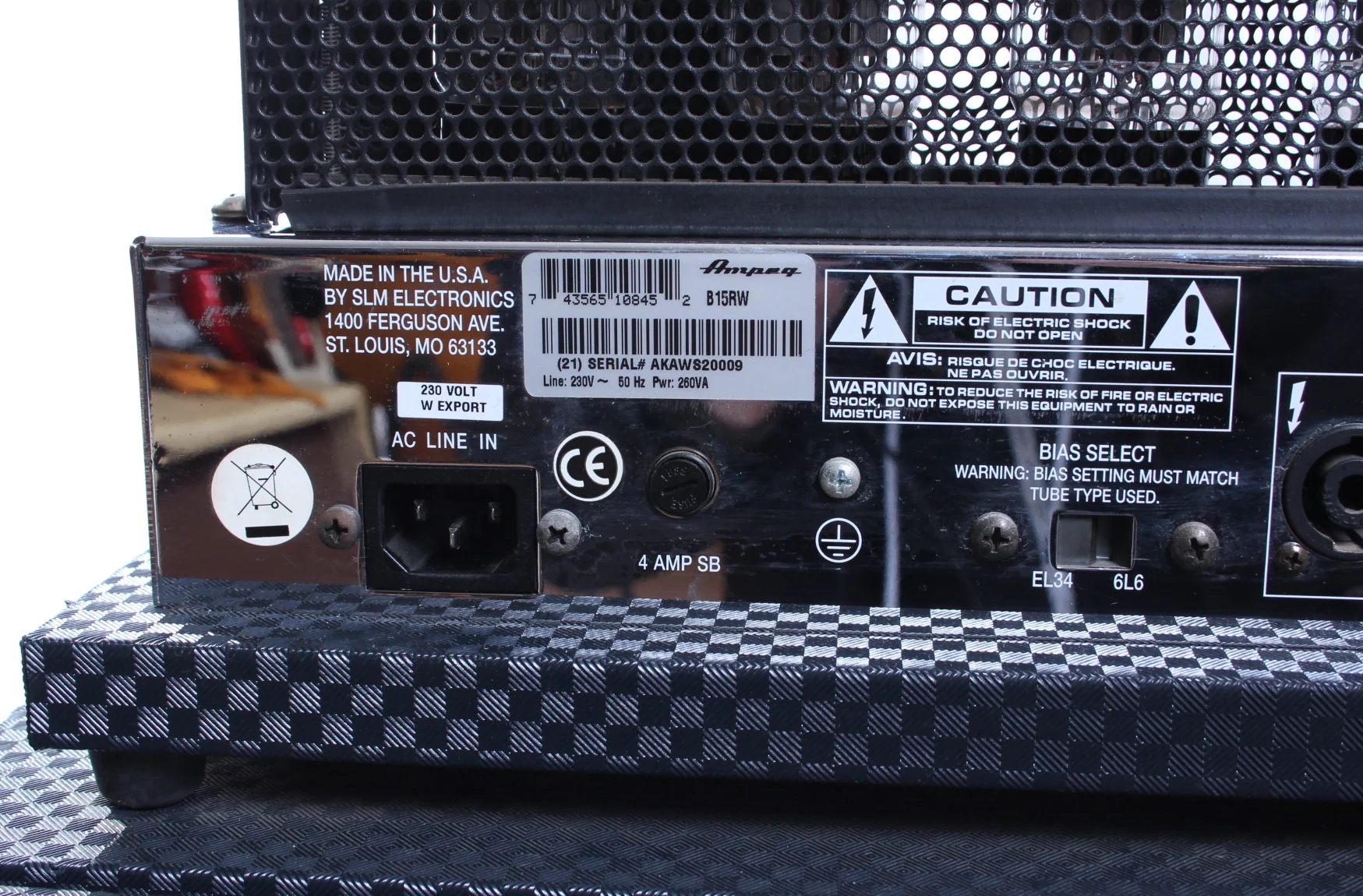 2006 Ampeg B-15R blue diamond - Image 13