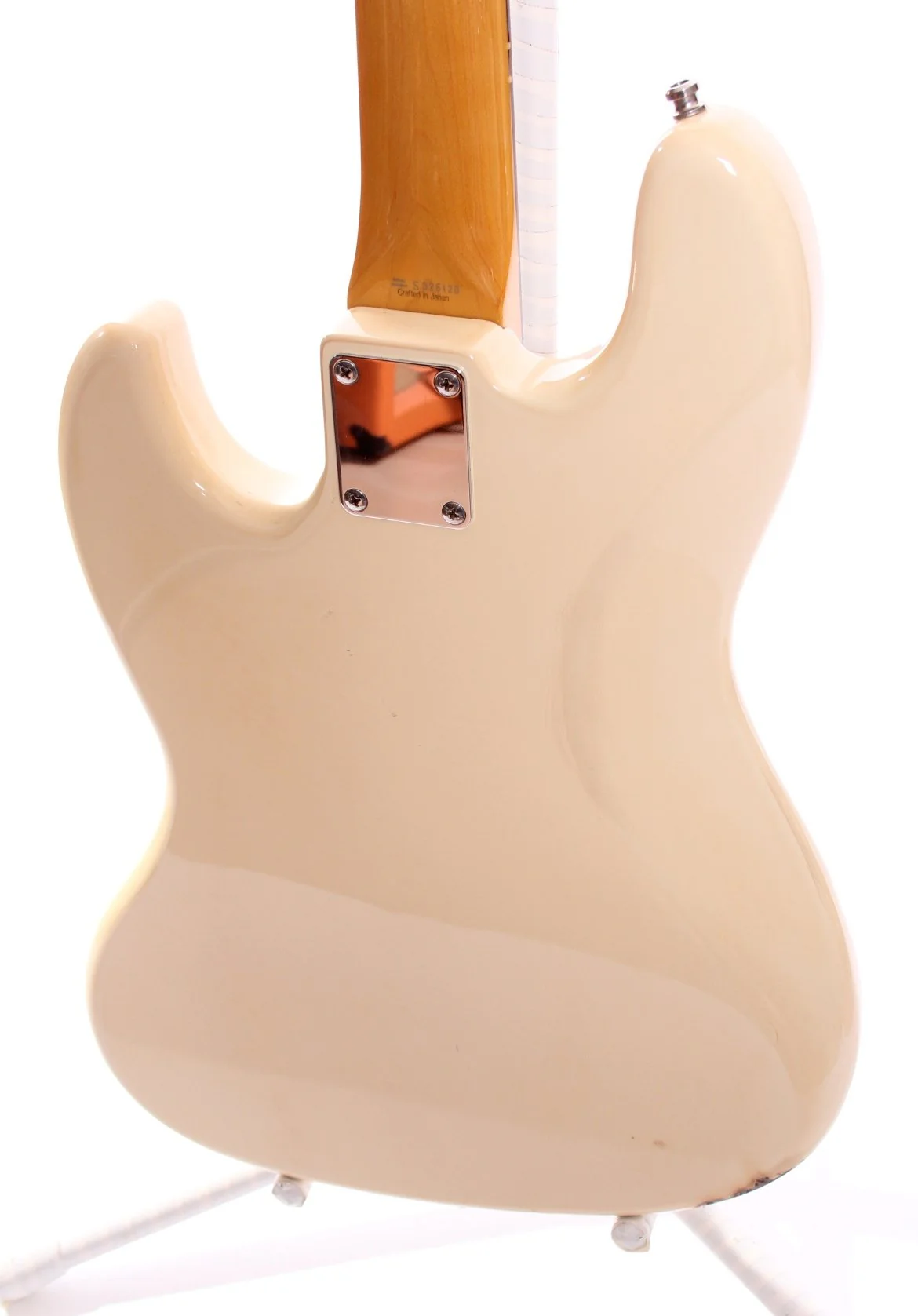 2006 Fender Japan Jazz Bass '62 Reissue olympic white - Image 12