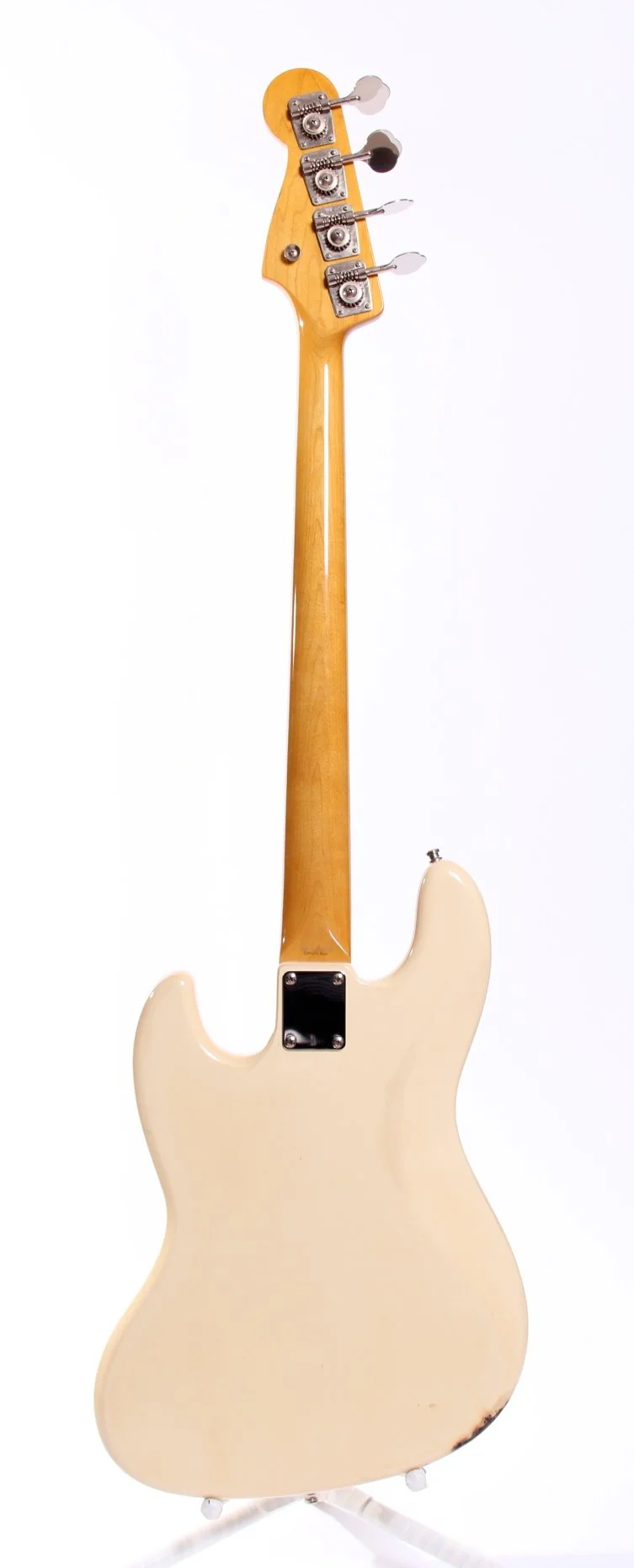 2006 Fender Japan Jazz Bass '62 Reissue olympic white - Image 4