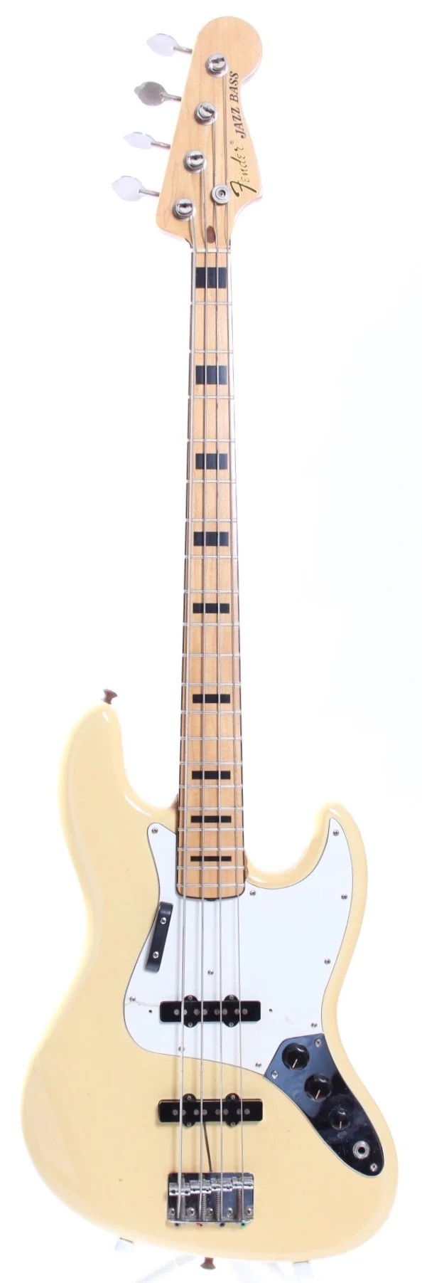 2006 Fender Jazz Bass 70s Reissue Geddy Lee Special vintage white