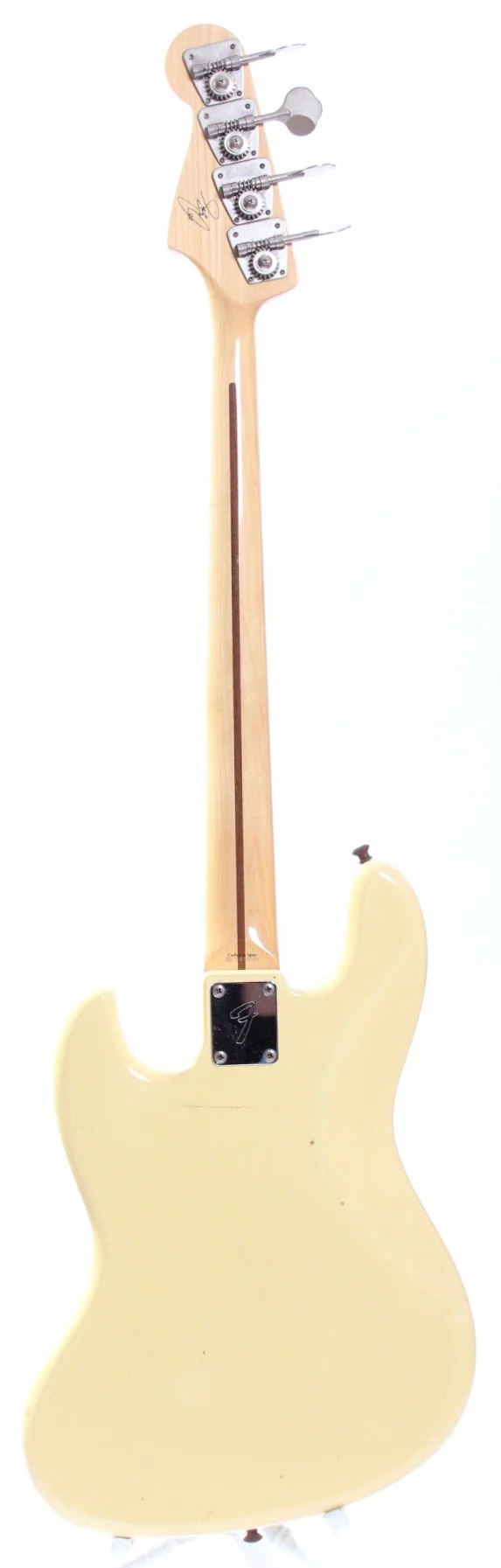 2006 Fender Jazz Bass 70s Reissue Geddy Lee Special vintage white - Image 6