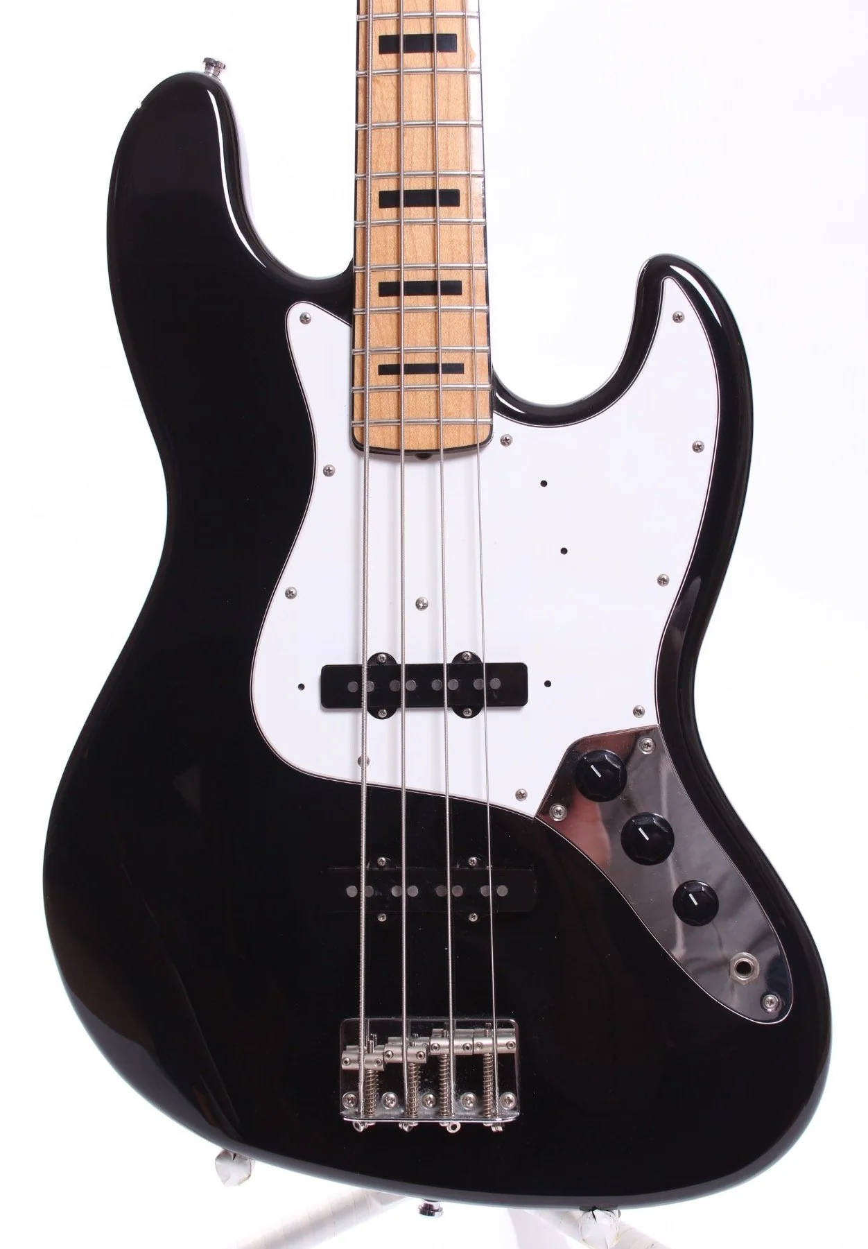 2006 Fender Jazz Bass 75 Reissue black - Image 2