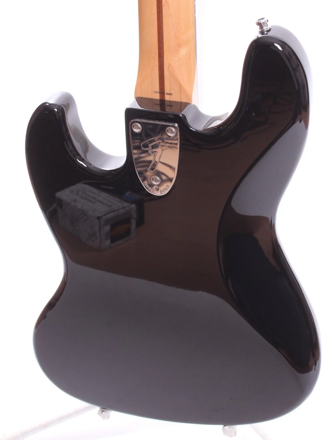 2006 Fender Jazz Bass 75 Reissue black - Image 8