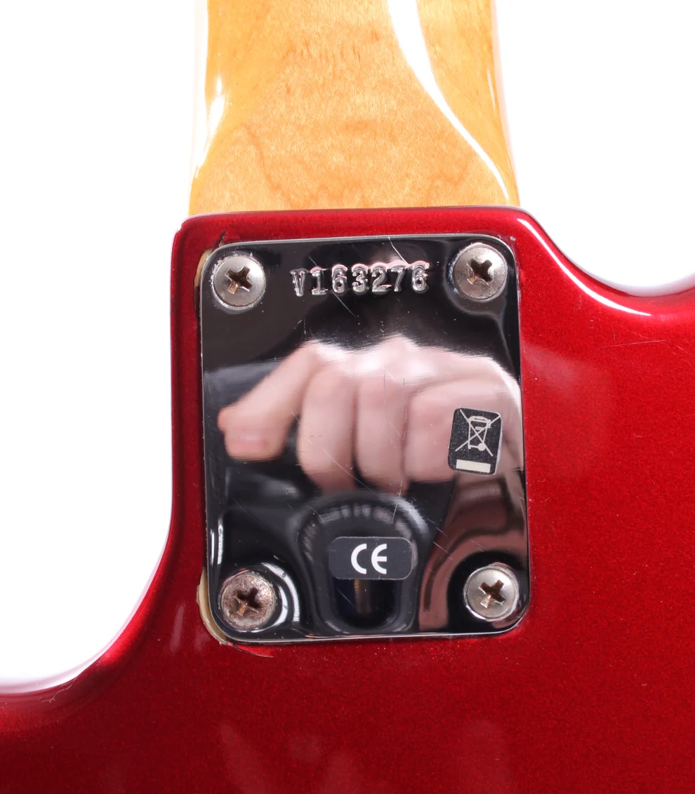 2006 Fender Jazz Bass American Vintage '62 Reissue candy apple red - Image 11