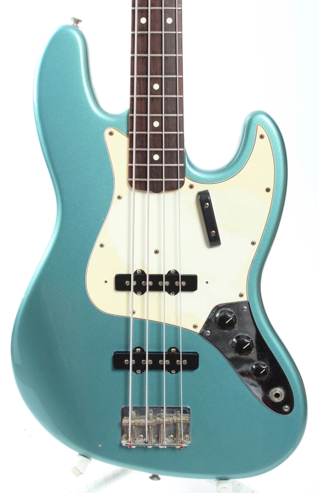 2006 Fender Jazz Bass American Vintage 62 Reissue lake placid blue - Image 2