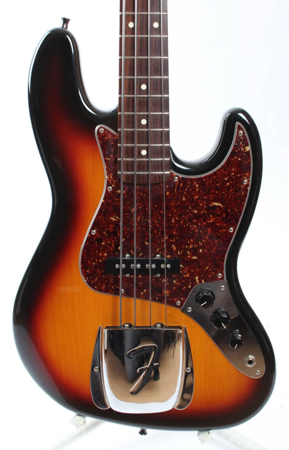 2006 Fender Jazz Bazz Classic 60s sunburst - Image 2