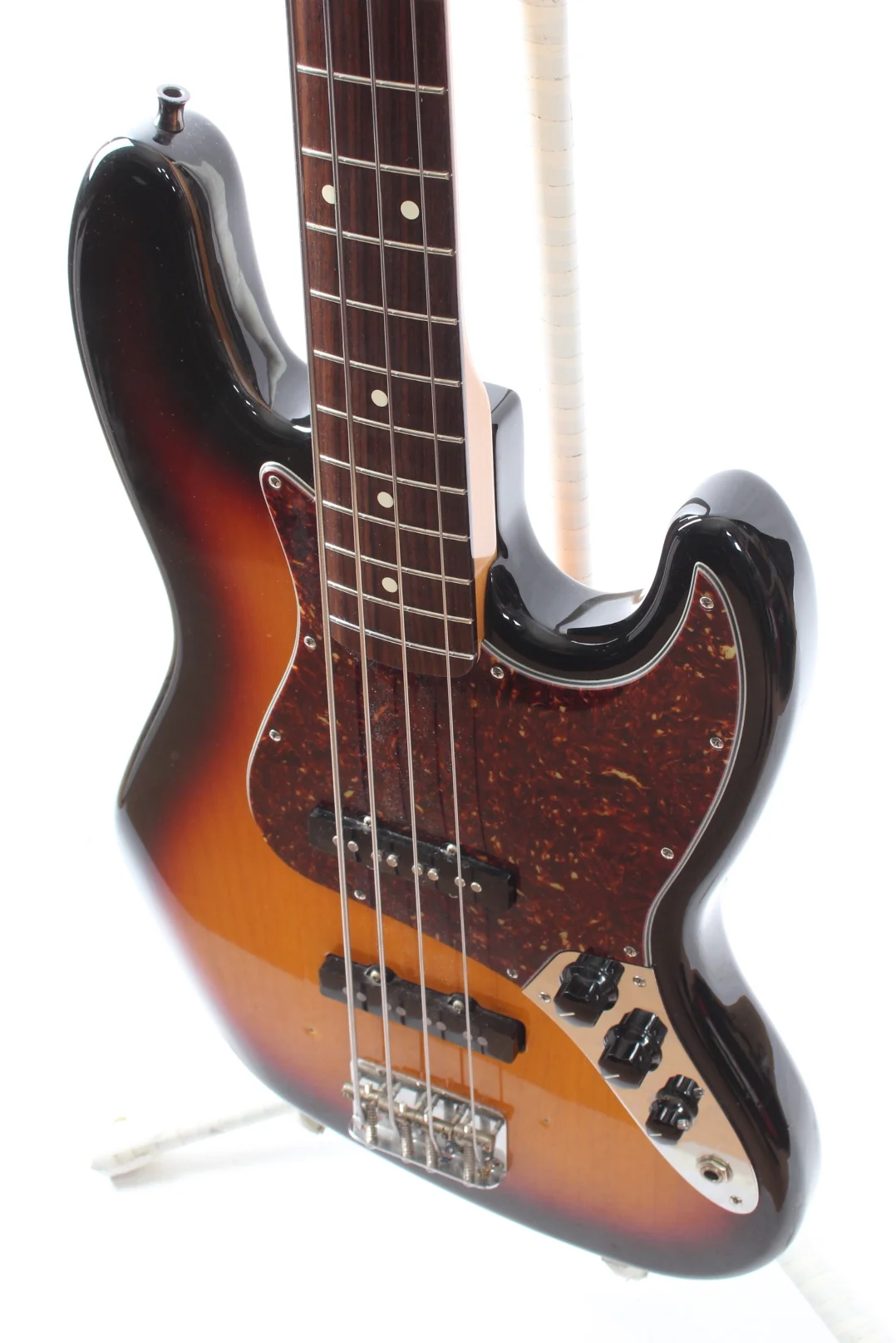 2006 Fender Jazz Bazz Classic 60s sunburst - Image 5