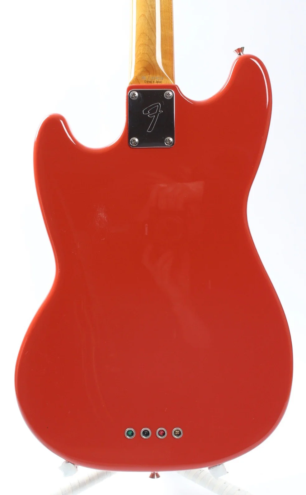 2006 Fender Mustang Bass fiesta red - Image 7