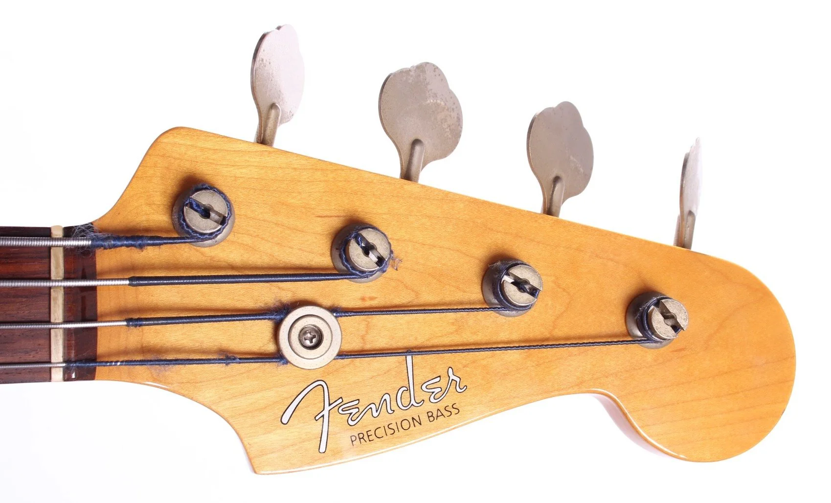 2006 Fender Precision Bass 62 Reissue sunburst fretless - Image 5