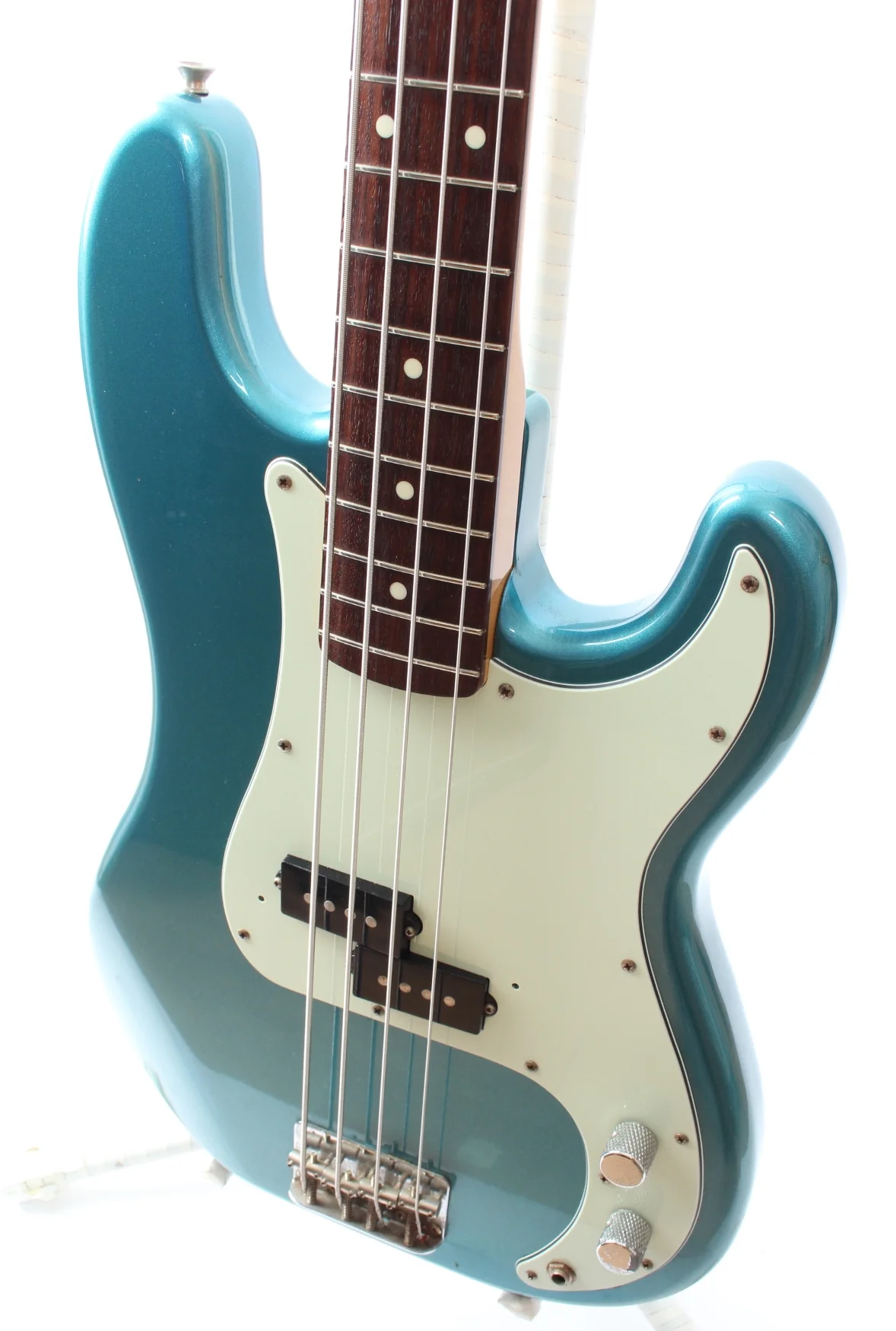 2006 Fender Precision Bass 70 Reissue lake placid blue - Image 3