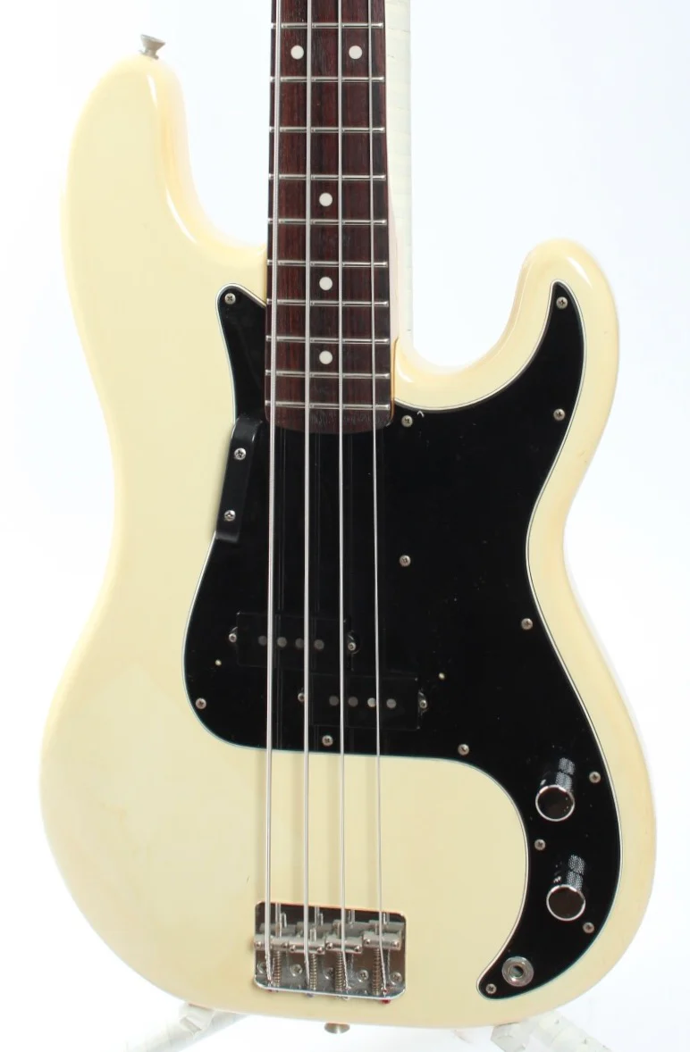 2006 Fender Precision Bass 70 Reissue olympic white - Image 2
