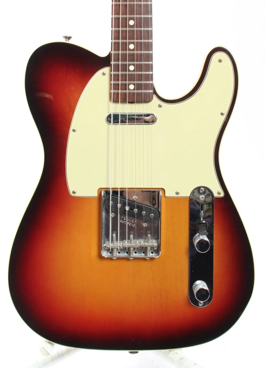 2006 Fender Telecaster Custom American Vintage 62 Reissue sunburst - Image 2