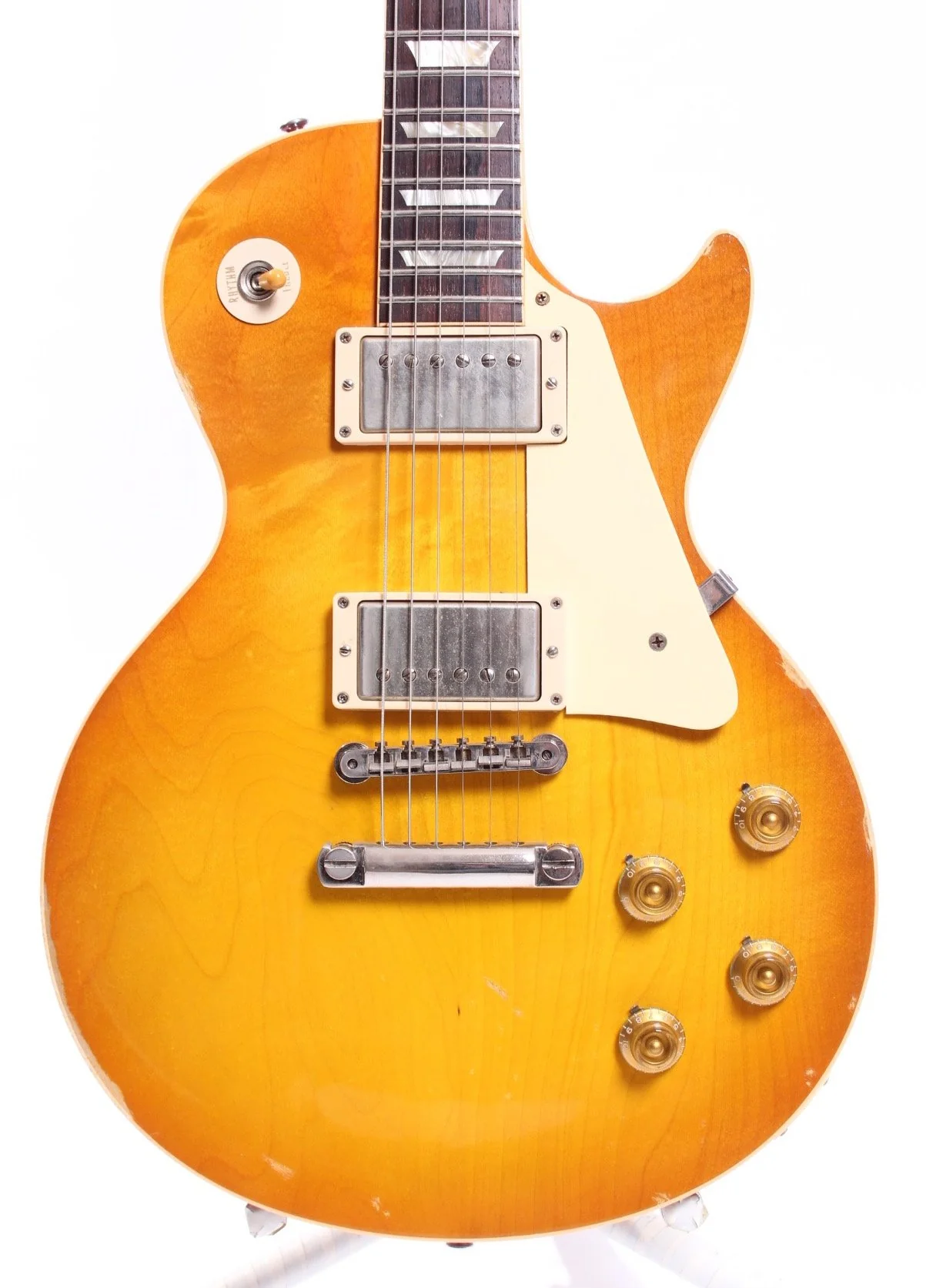 2006 Gibson Les Paul 1960 Reissue Custom Shop G0 lemon burst - Image 2