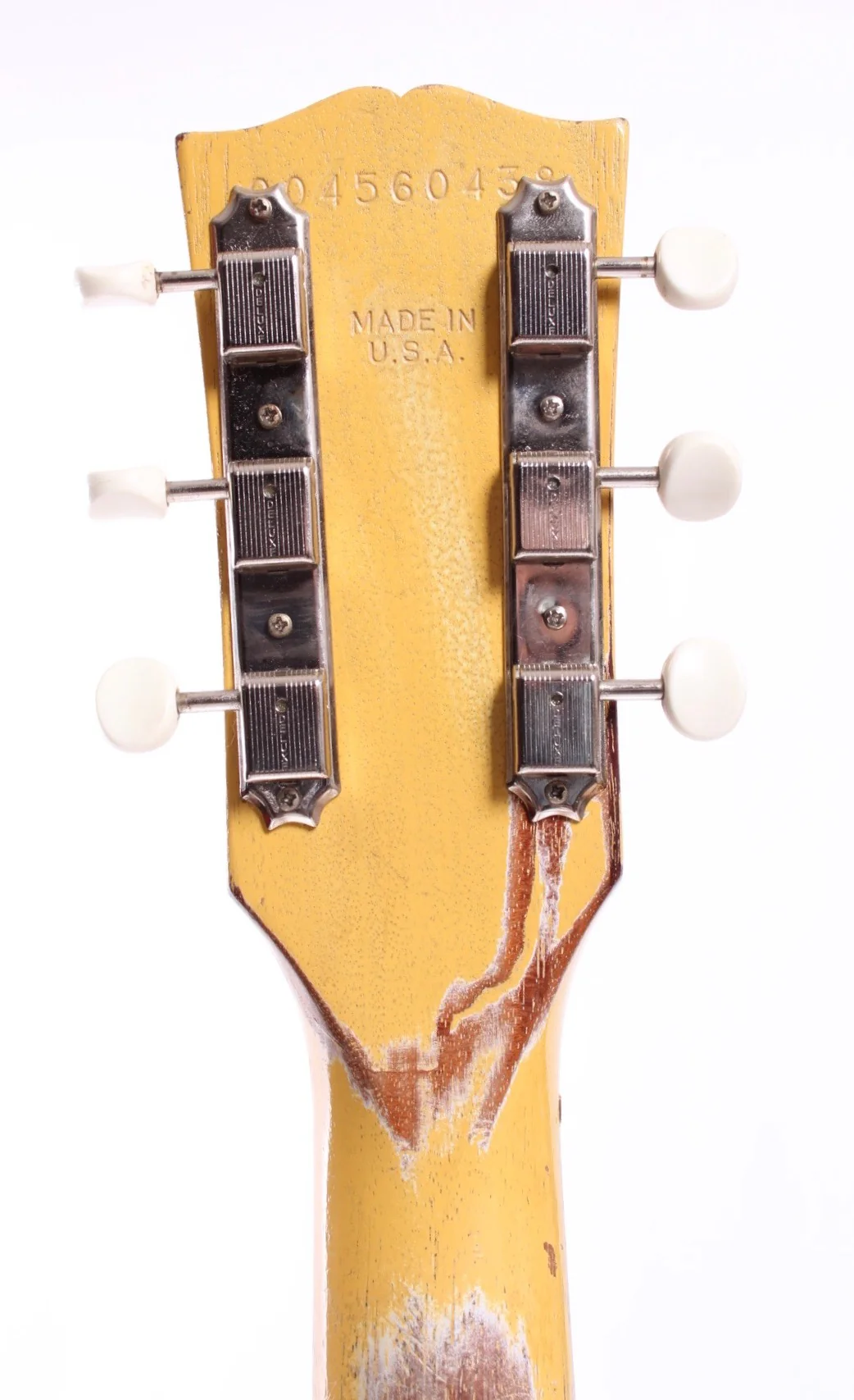 2006 Gibson Les Paul Junior DC faded tv yellow - Image 10