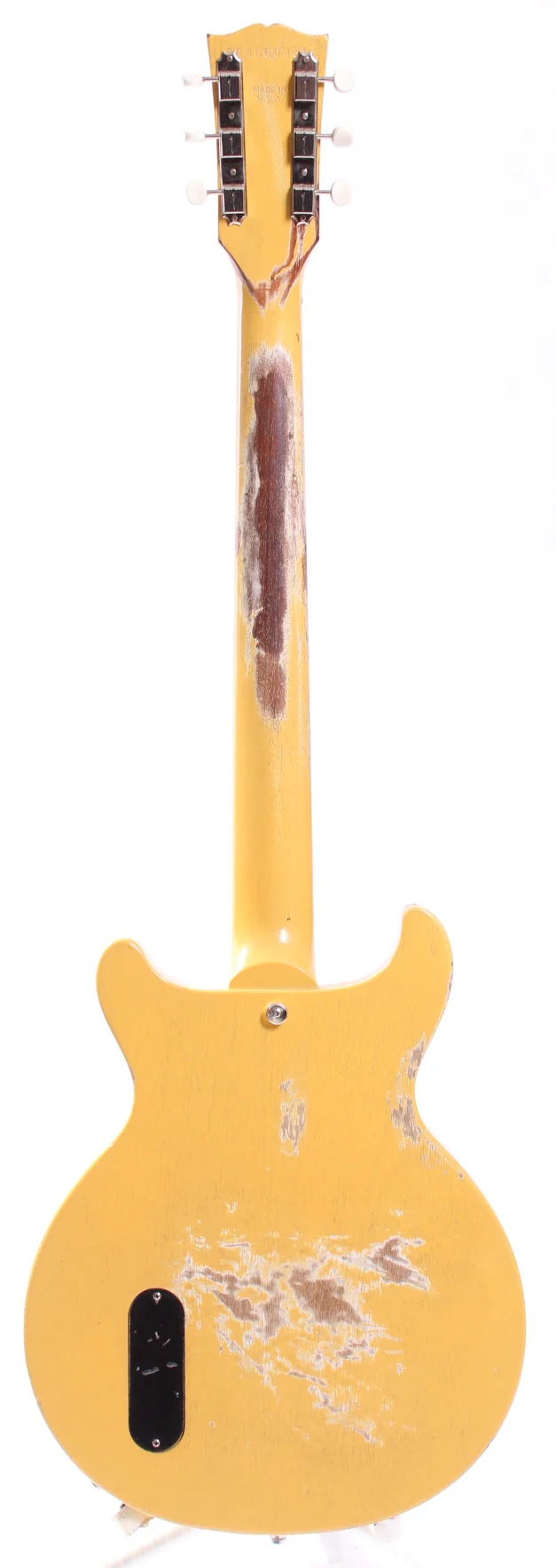 2006 Gibson Les Paul Junior DC faded tv yellow - Image 6
