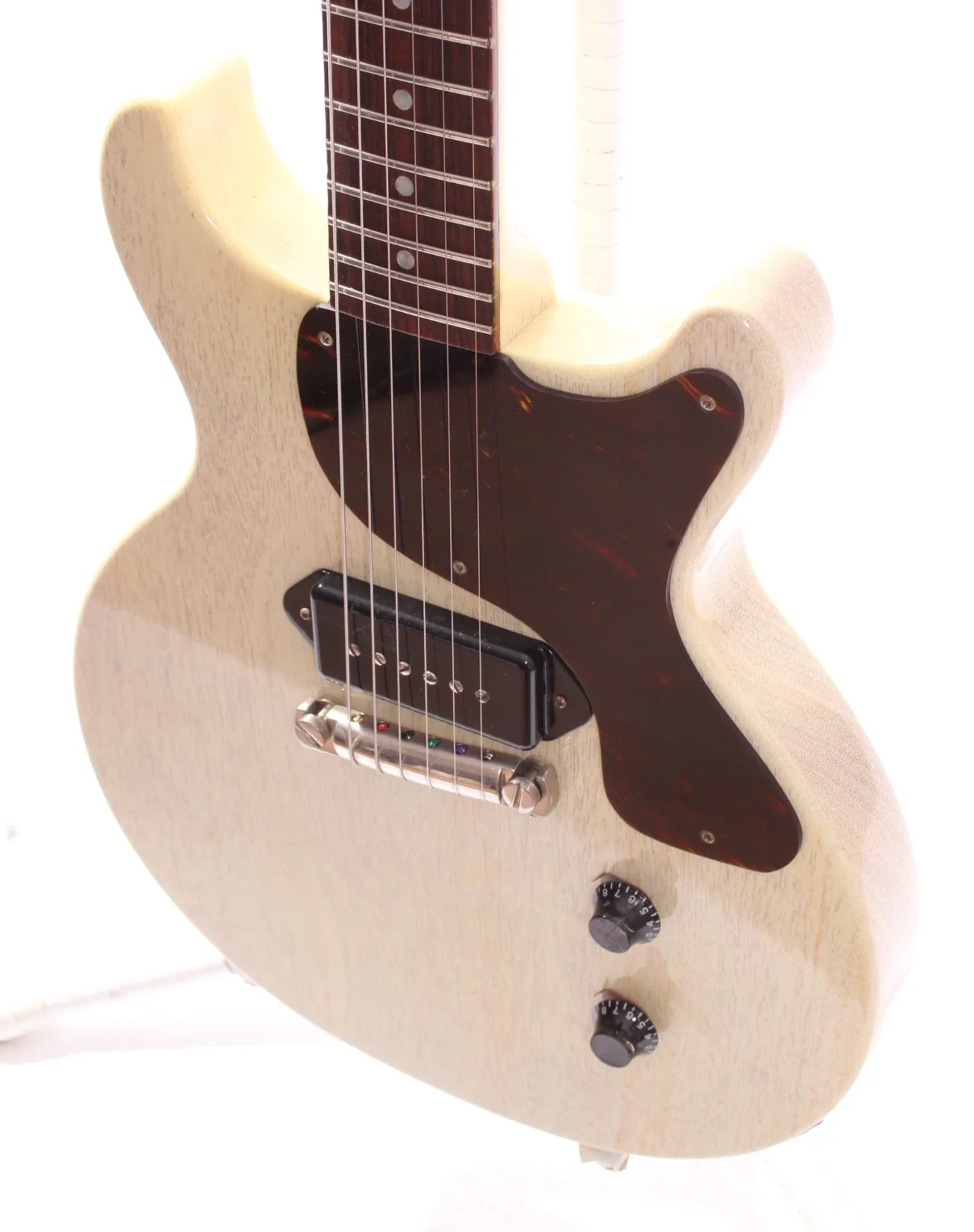 2006 Gibson Les Paul Junior DC Historic 58 Reissue tv white - Image 3
