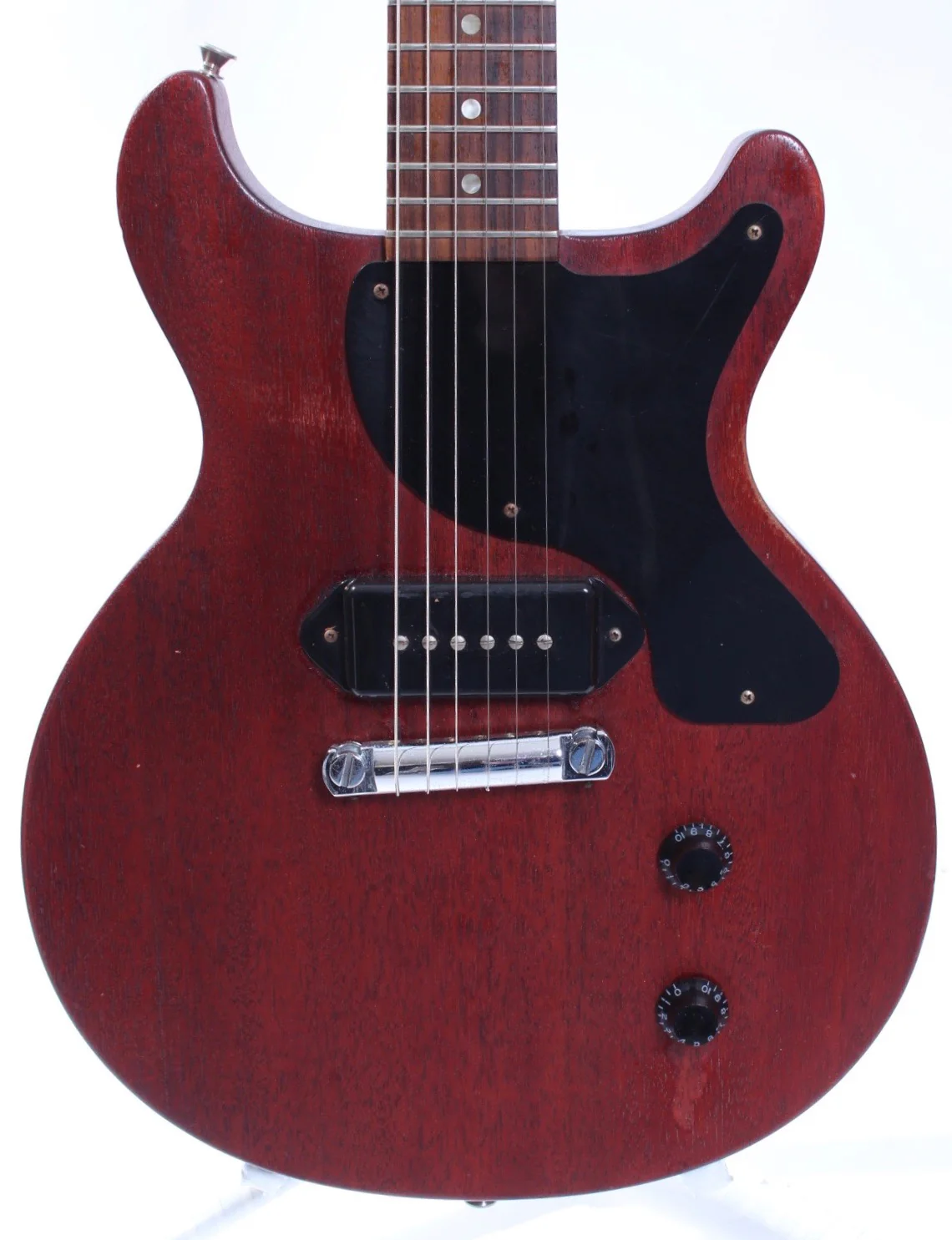 2006 Gibson Les Paul Junior DC Yamano faded cherry red - Image 2