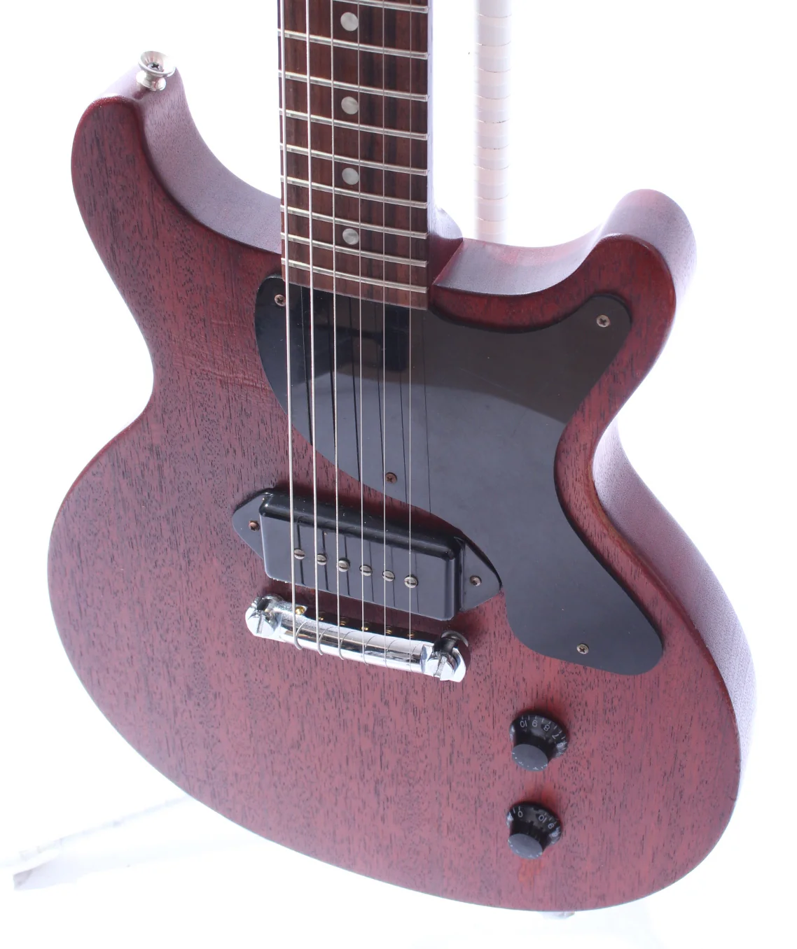 2006 Gibson Les Paul Junior DC Yamano faded cherry red - Image 3