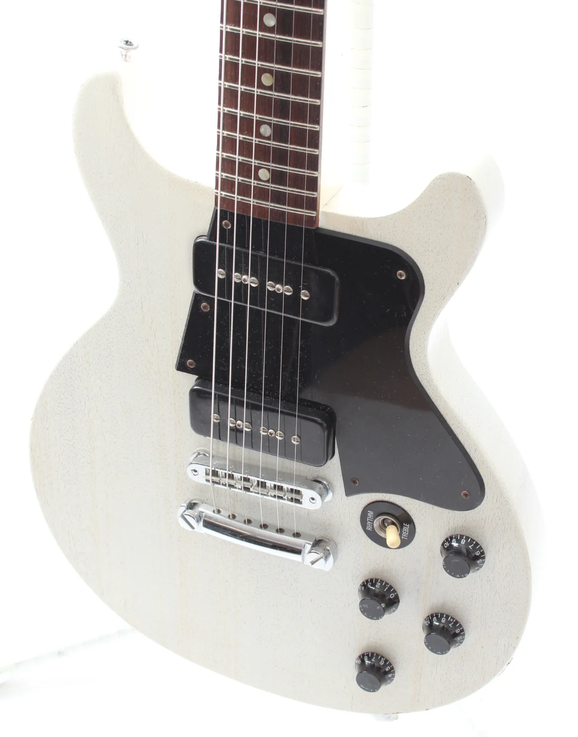 2006 Gibson Les Paul Special DC faded tv white - Image 3