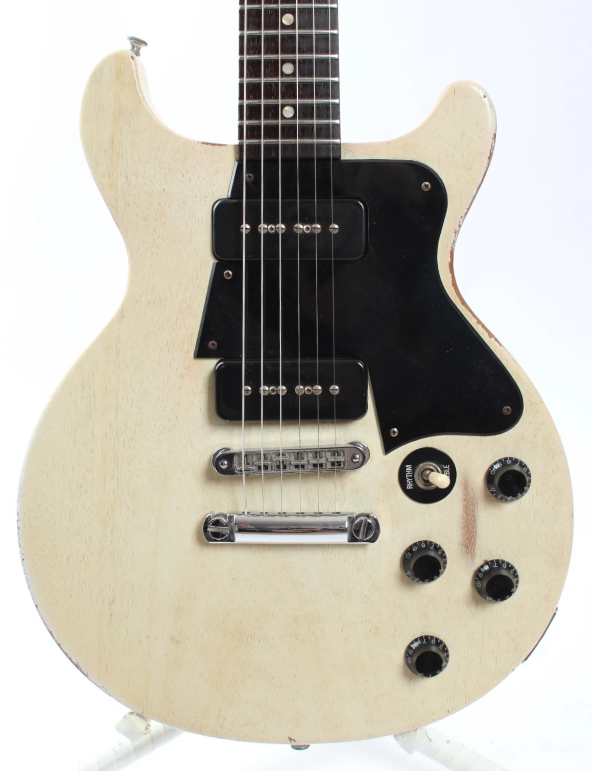 2006 Gibson Les Paul Special DC faded tv white - Image 2