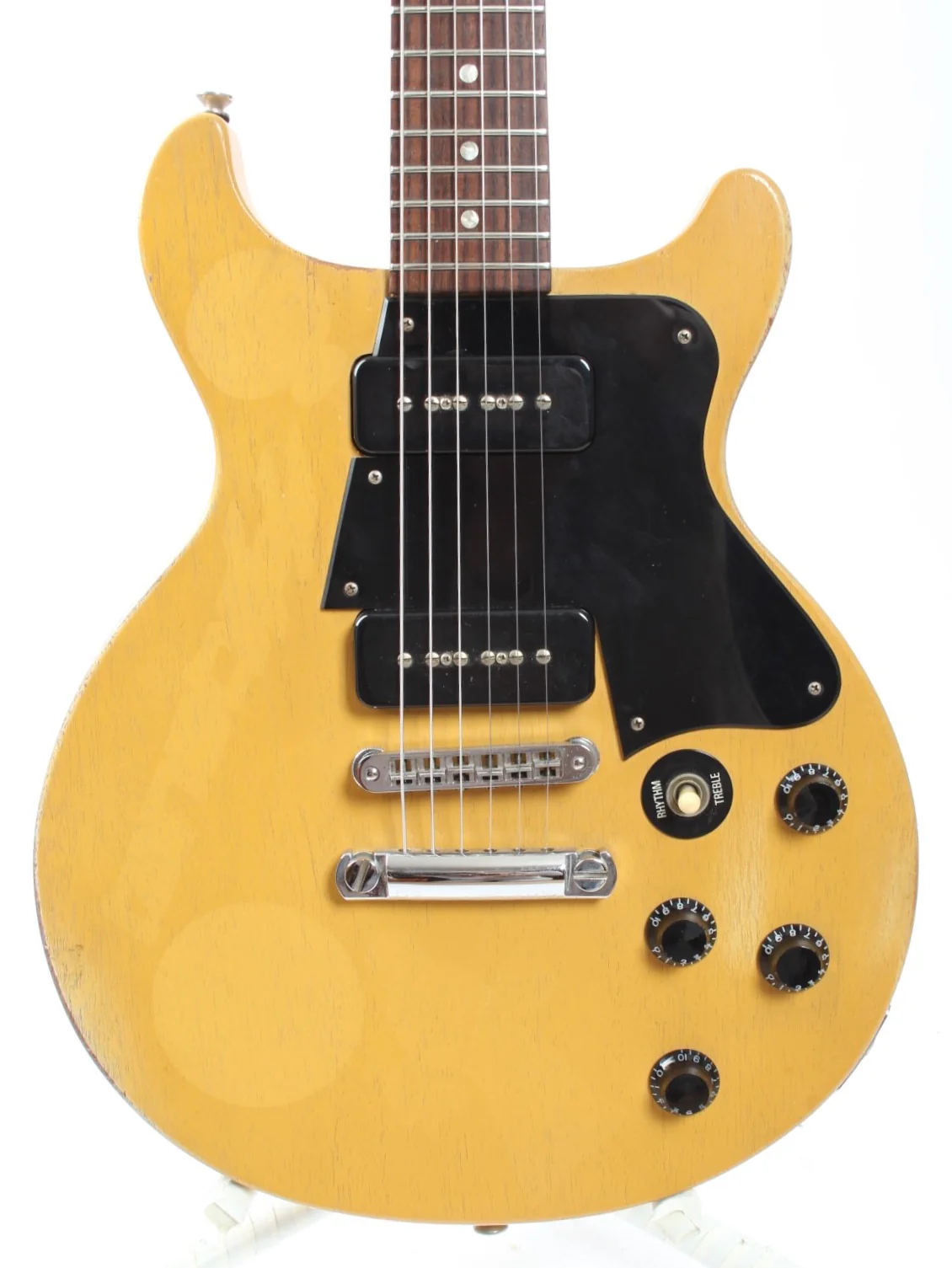 2006 Gibson Les Paul Special DC faded tv yellow - Image 2
