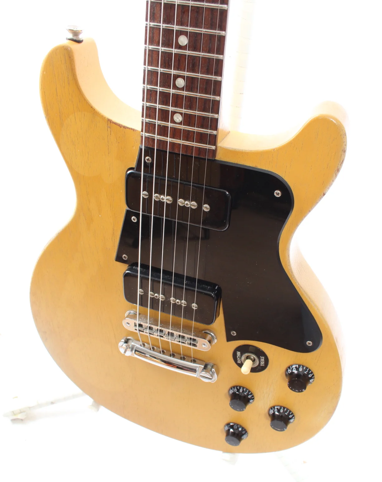 2006 Gibson Les Paul Special DC faded tv yellow - Image 3