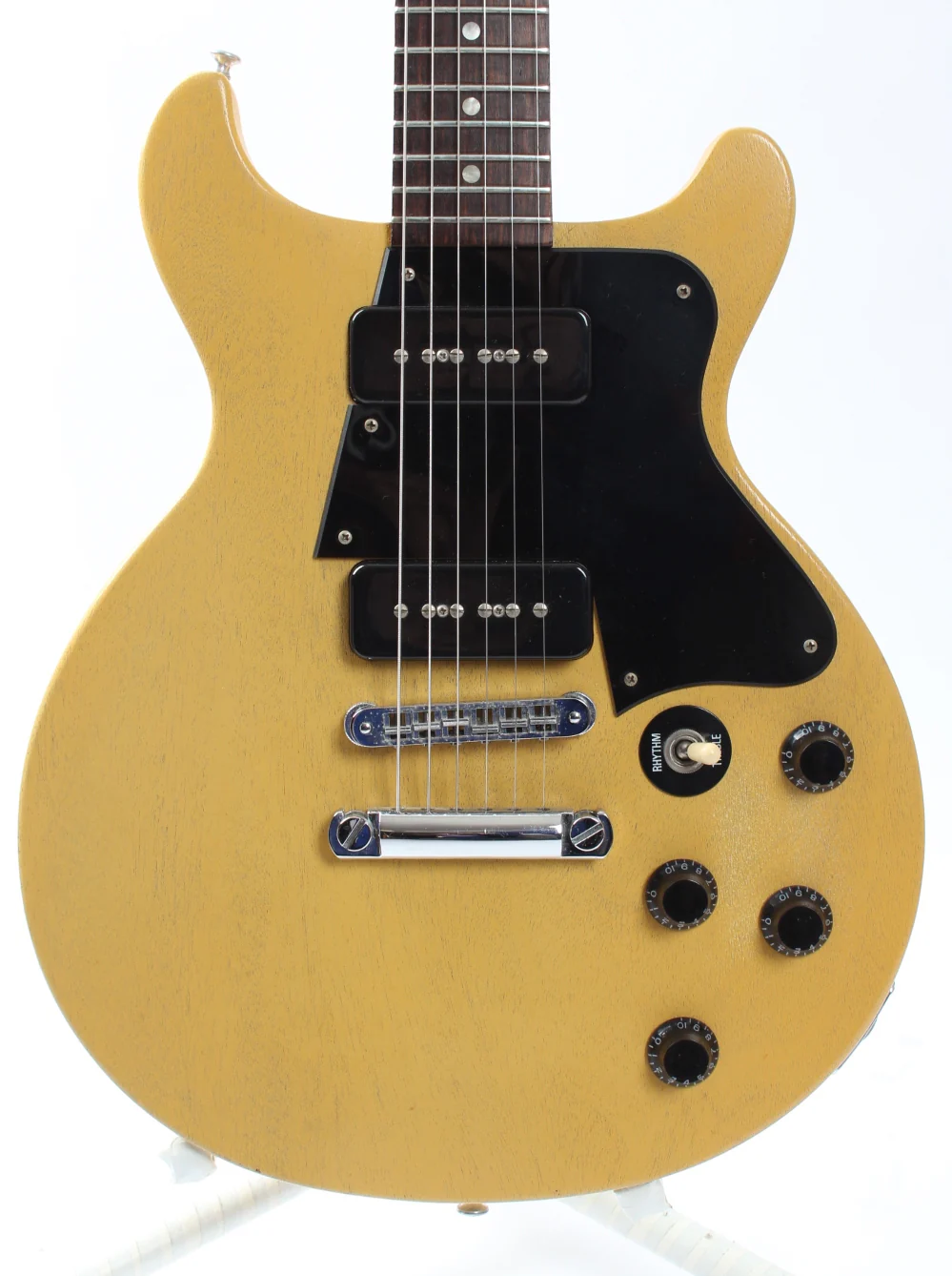 2006 Gibson Les Paul Special DC faded tv yellow - Image 2