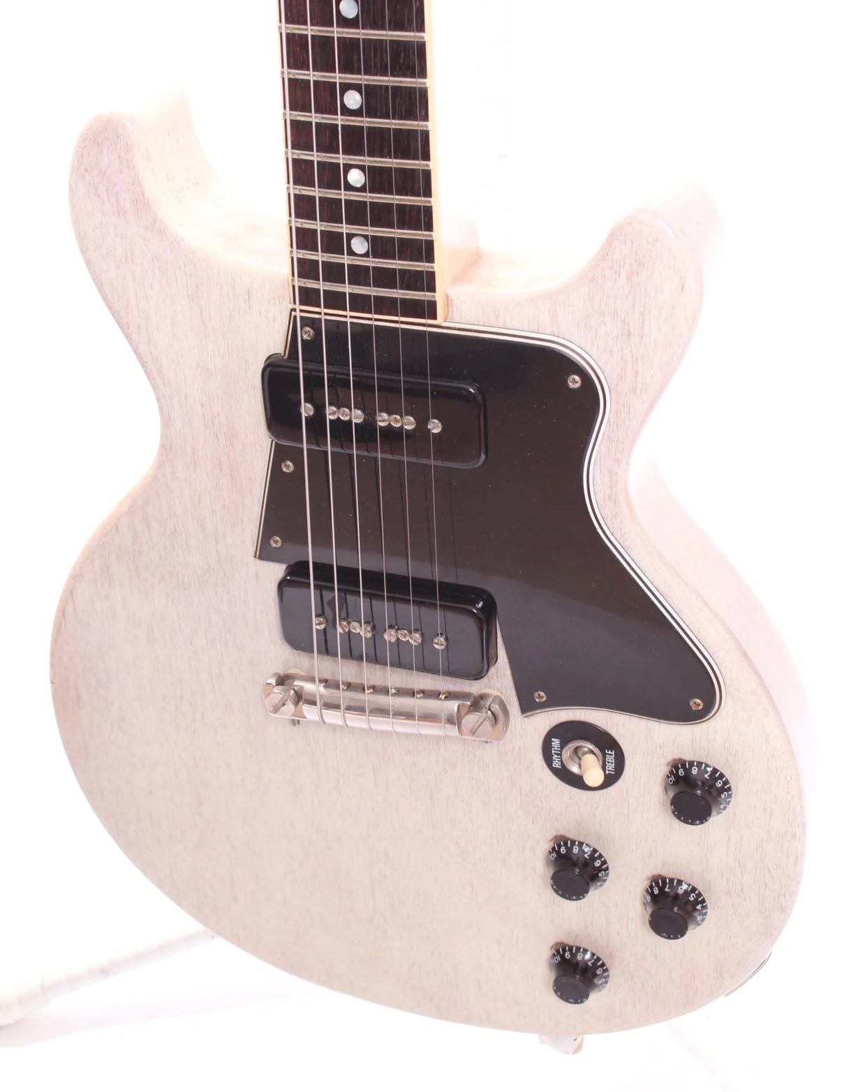 2006 Gibson Les Paul Special Double Cut VOS tv white - Image 3