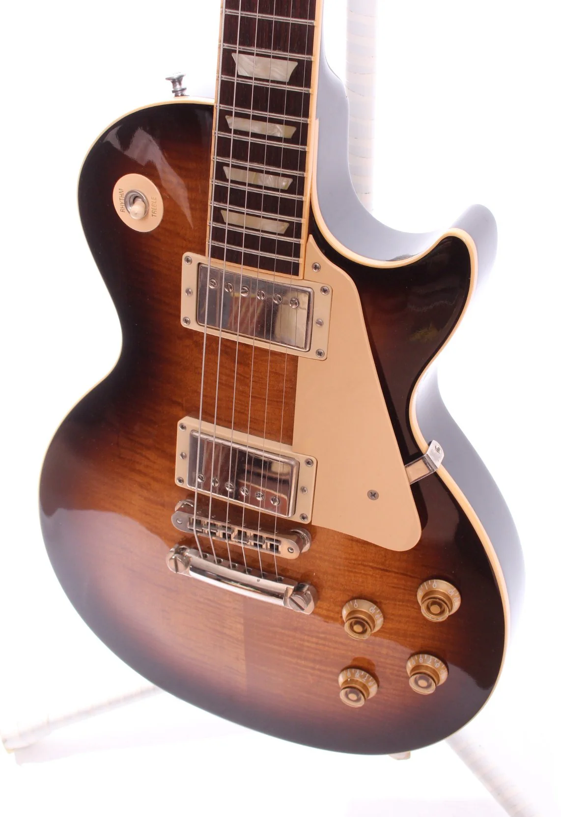 2006 Gibson Les Paul Standard Flametop 50s dark burst - Image 3