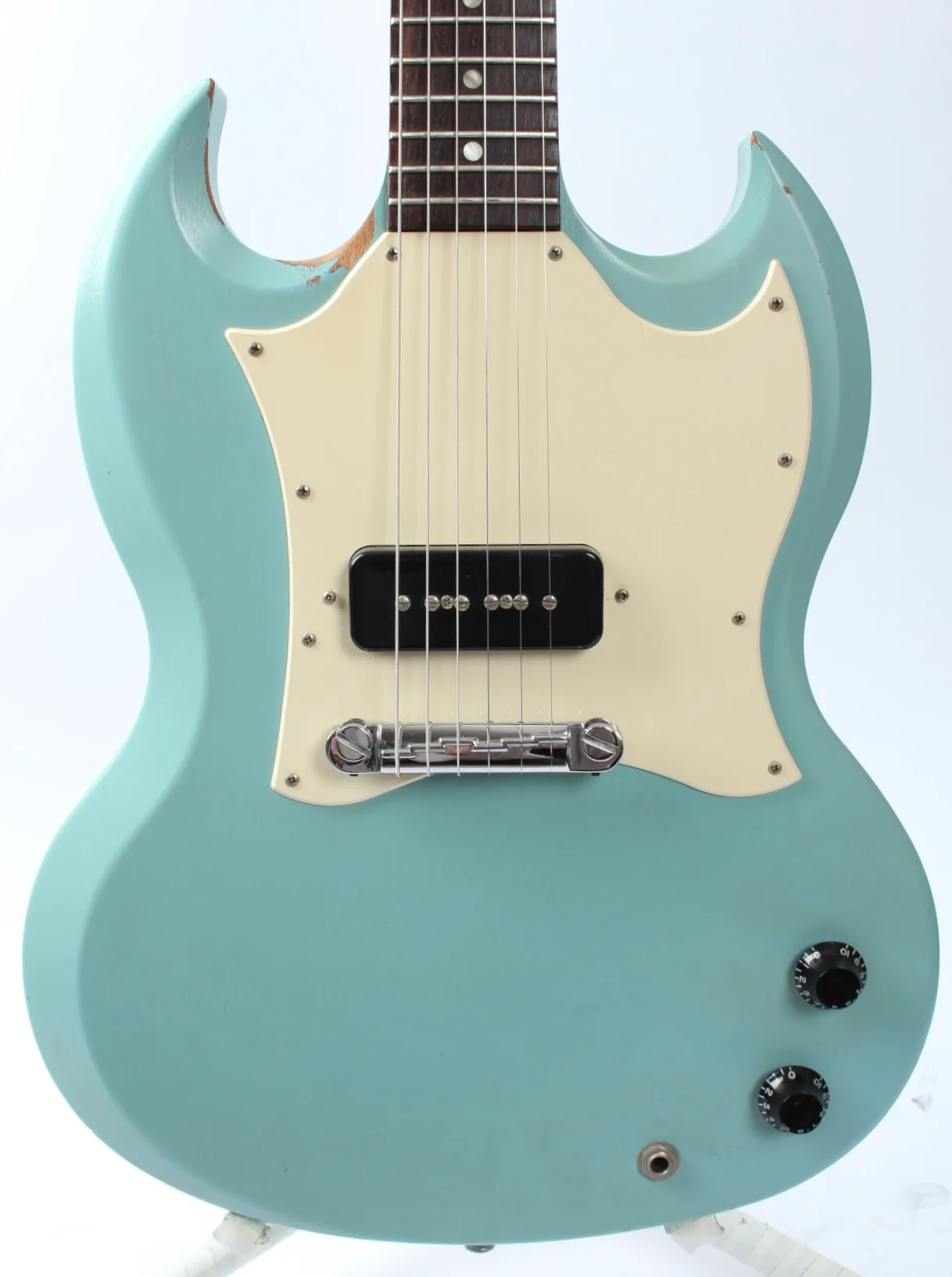 2006 Gibson SG Junior caribbean blue - Image 2