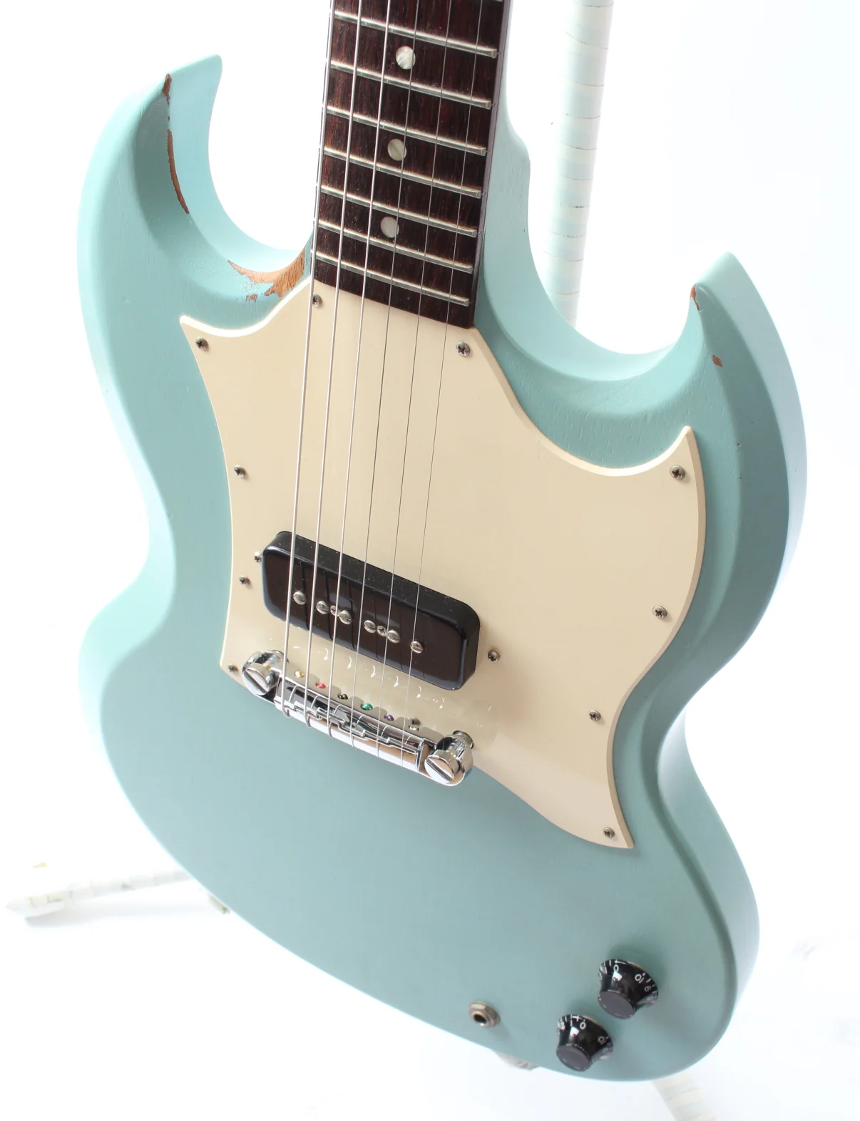 2006 Gibson SG Junior caribbean blue - Image 3
