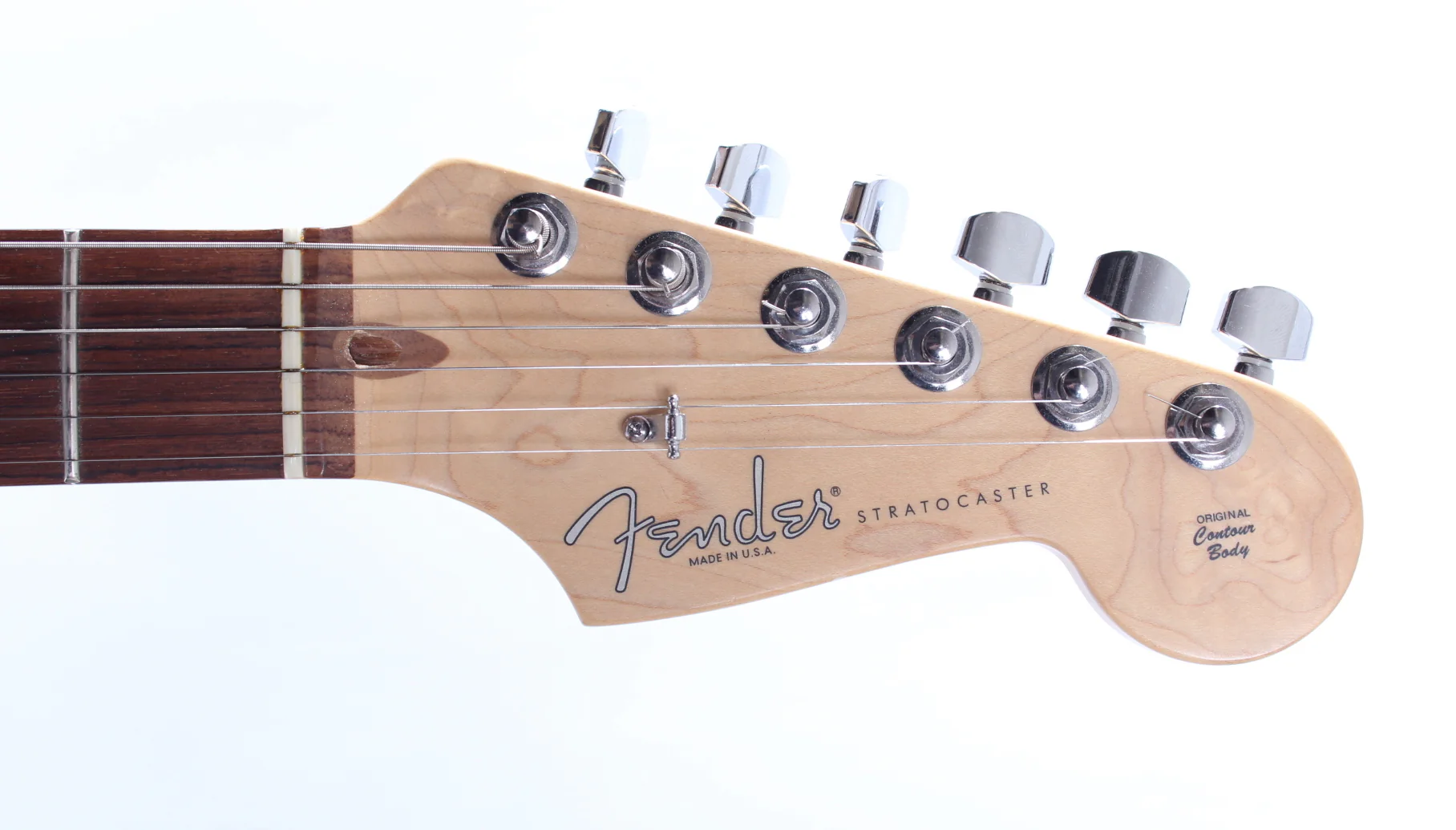 2007 Fender American Stratocaster olympic white - Image 5