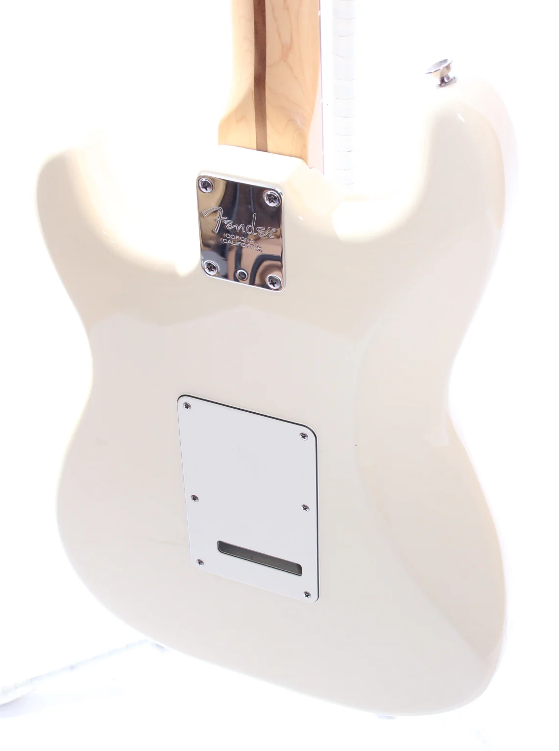 2007 Fender American Stratocaster olympic white - Image 8