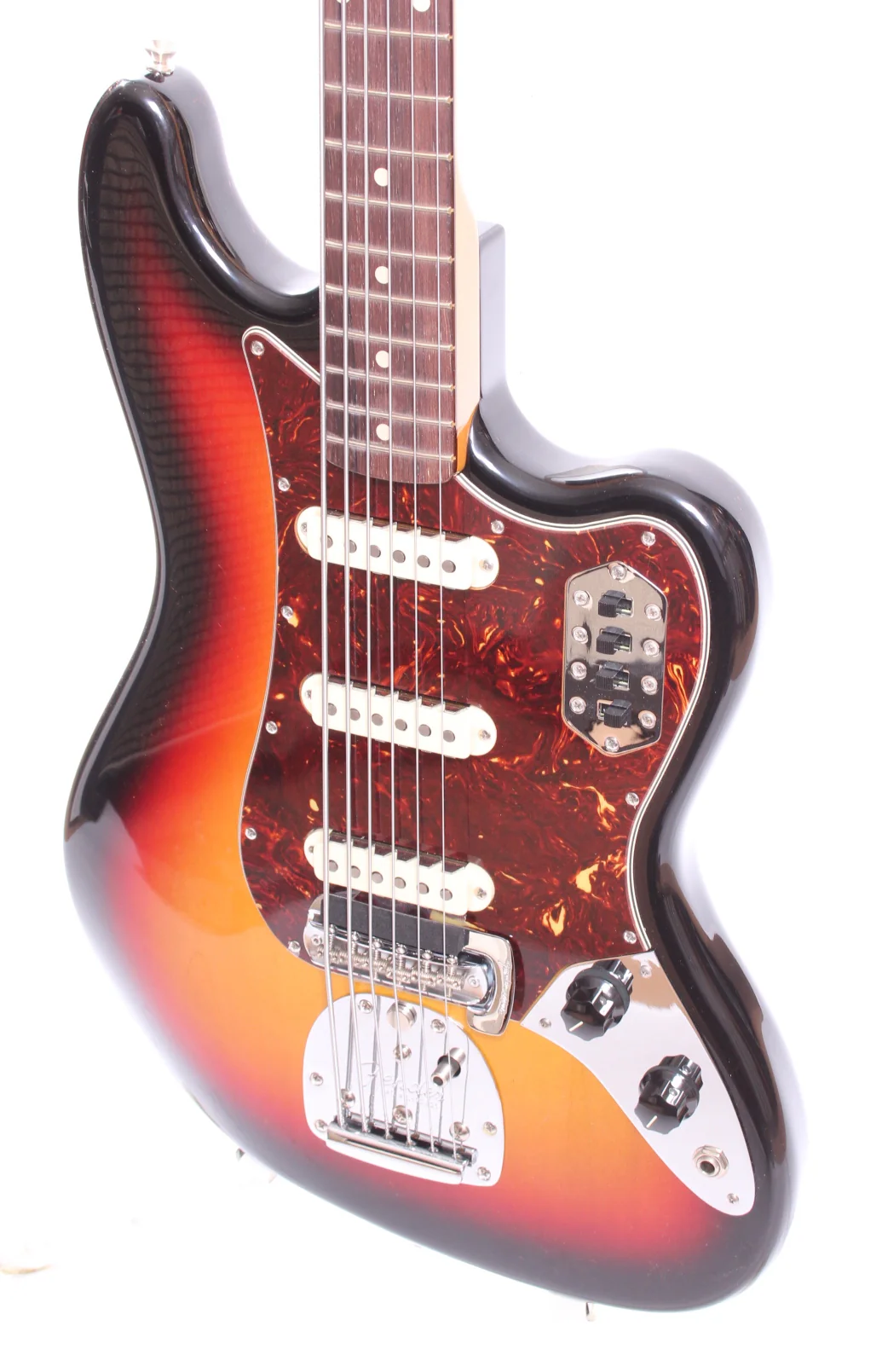 2007 Fender Bass VI Custom Shop sunburst - Image 3