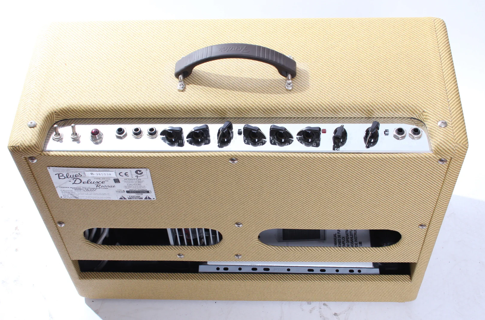 2007 Fender Blues Deluxe Reissue tweed - Image 3