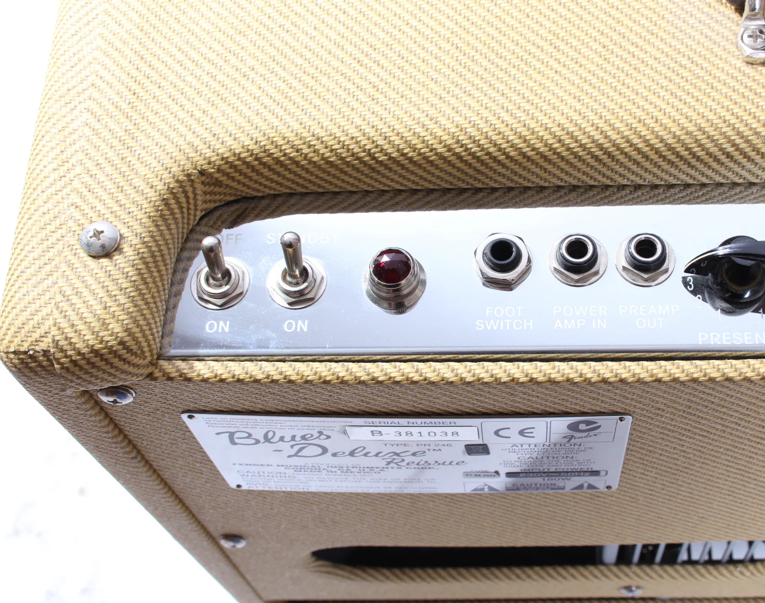 2007 Fender Blues Deluxe Reissue tweed - Image 5