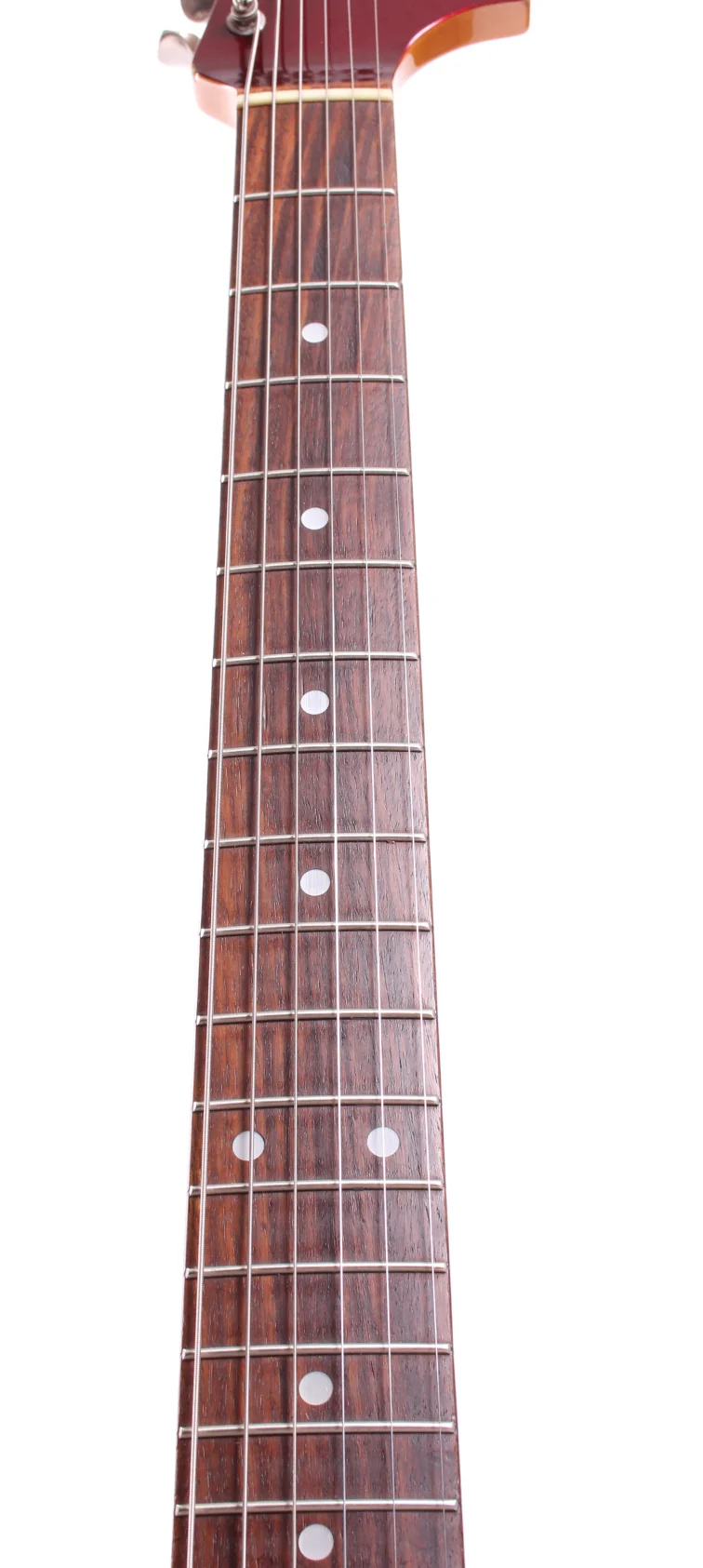2007 Fender Jaguar 66 Reissue old candy apple red - Image 4