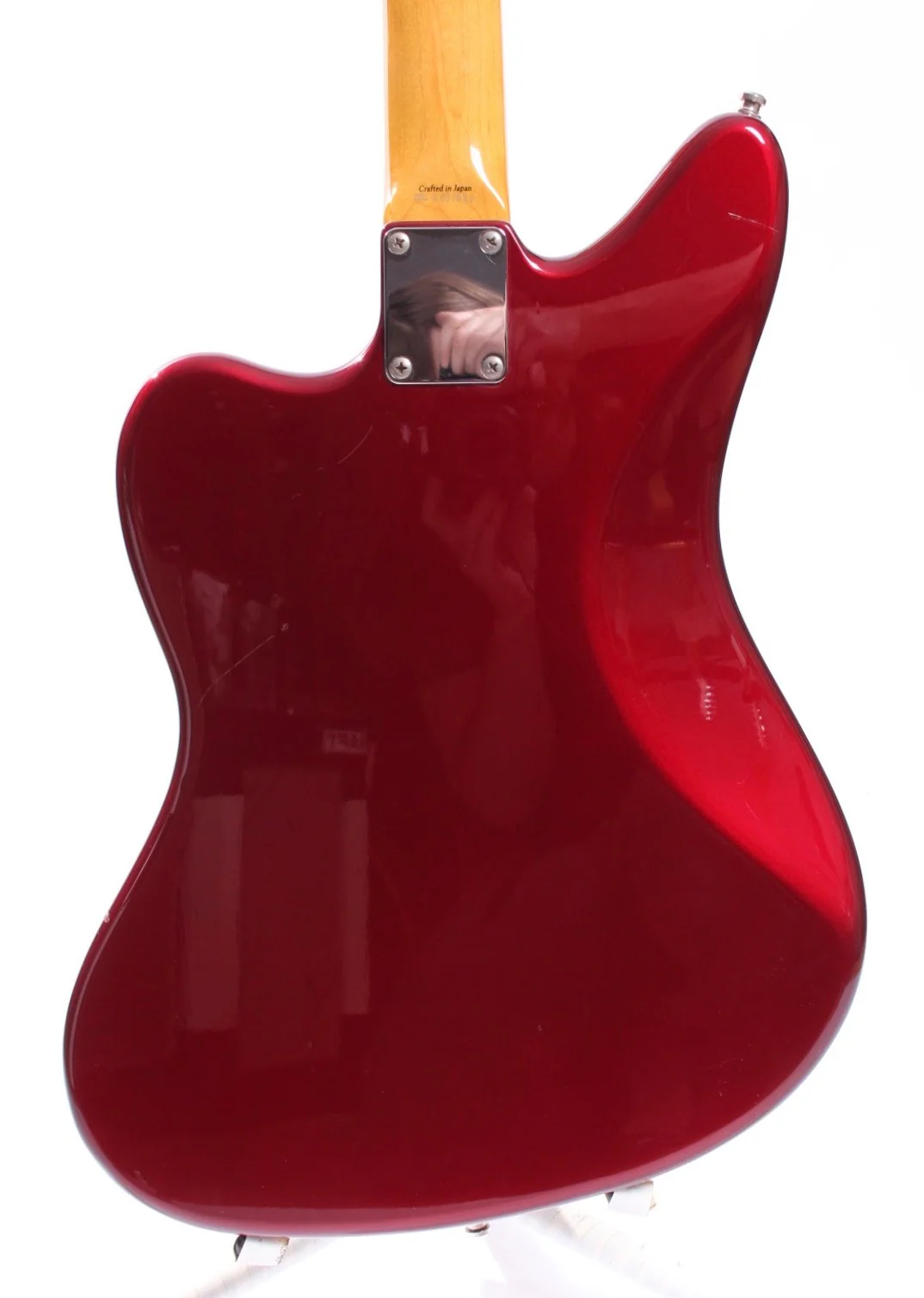 2007 Fender Jaguar 66 Reissue old candy apple red - Image 7