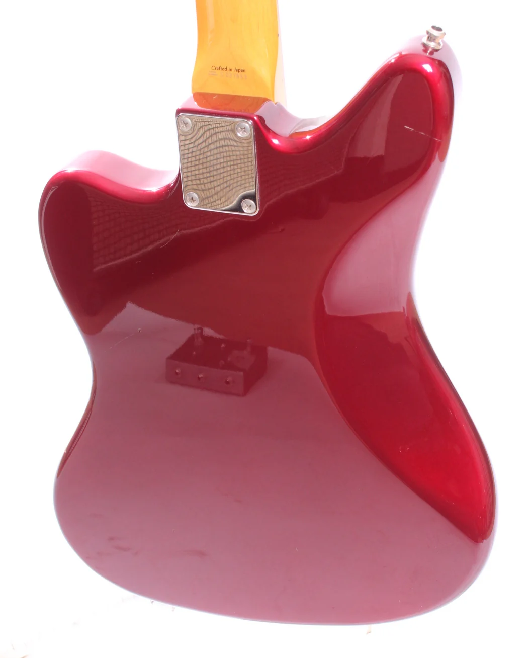 2007 Fender Jaguar 66 Reissue old candy apple red - Image 8