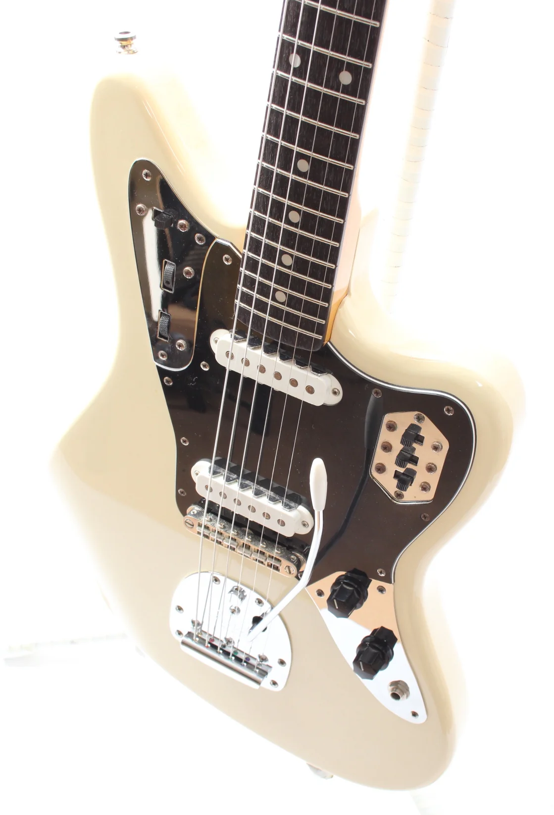 2007 Fender Jaguar '66 Reissue vintage white - Image 3