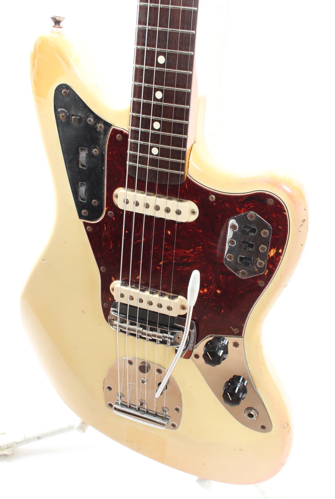 2007 Fender Jaguar American Vintage 62 Reissue vintage white - Image 3