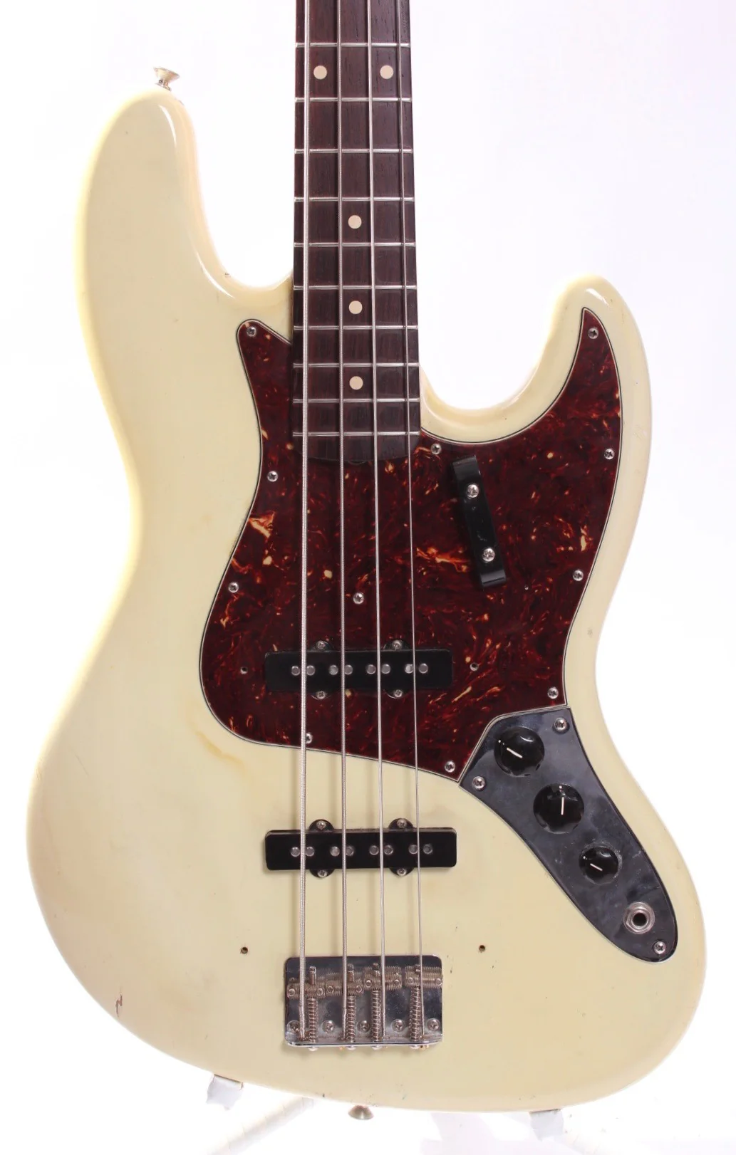 2007 Fender Jazz Bass '64 Reissue NOS Custom Shop olympic white - Image 2