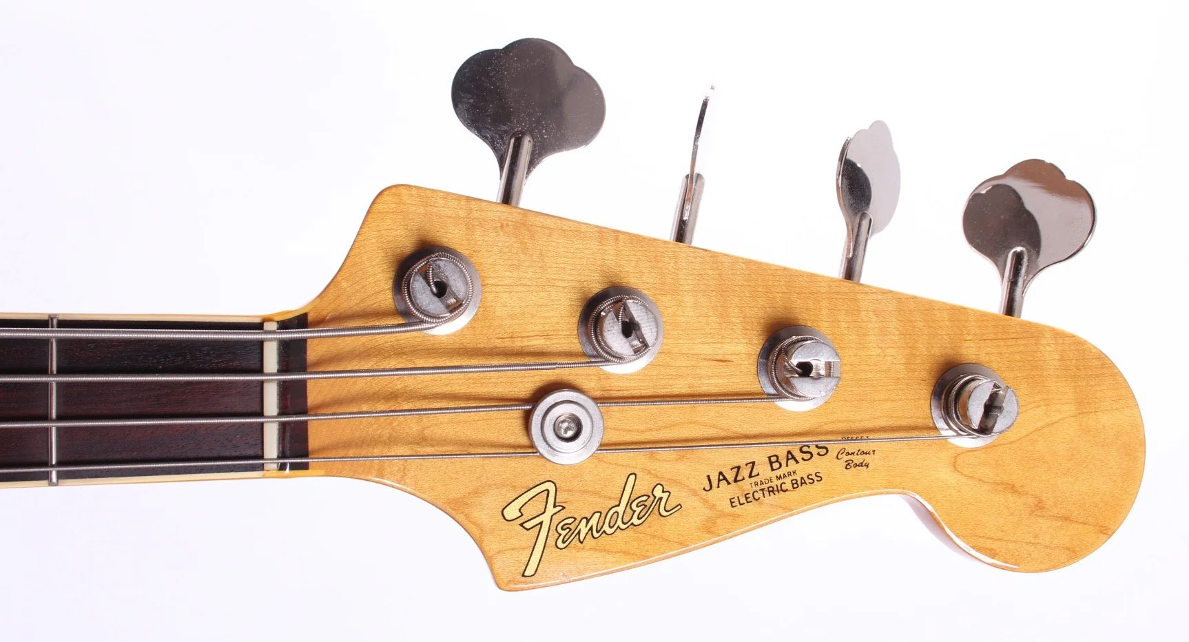 2007 Fender Jazz Bass 65 Reissue 'Dots & Binding' sunburst - Image 5