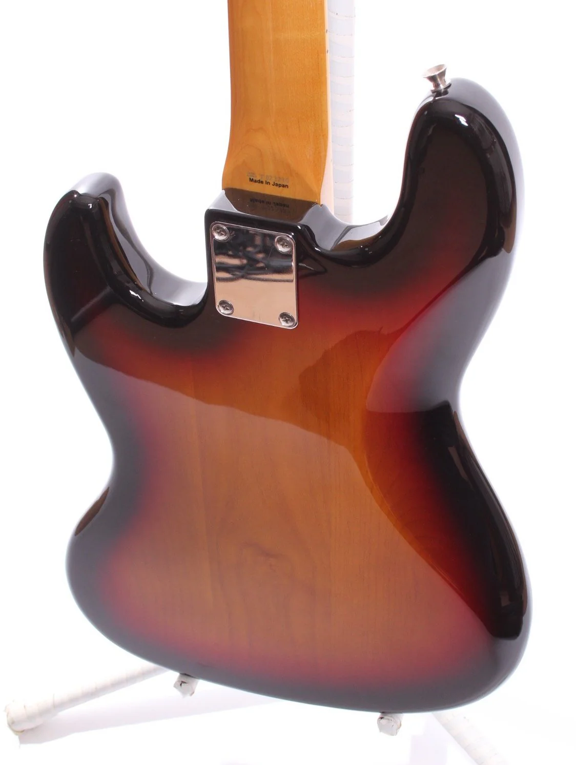 2007 Fender Jazz Bass 65 Reissue 'Dots & Binding' sunburst - Image 8